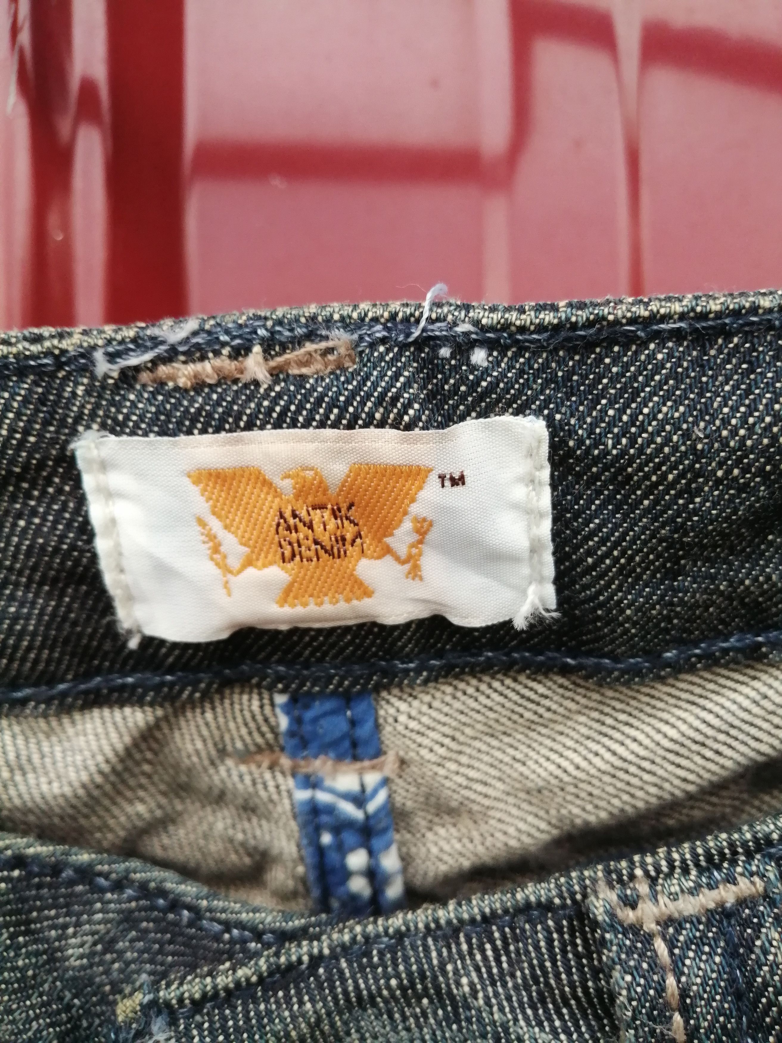 Antik Denim ANTIK DENIM Rare Flared Skinny Jeans Size 30" / US 8 / IT 44 - 13 Thumbnail