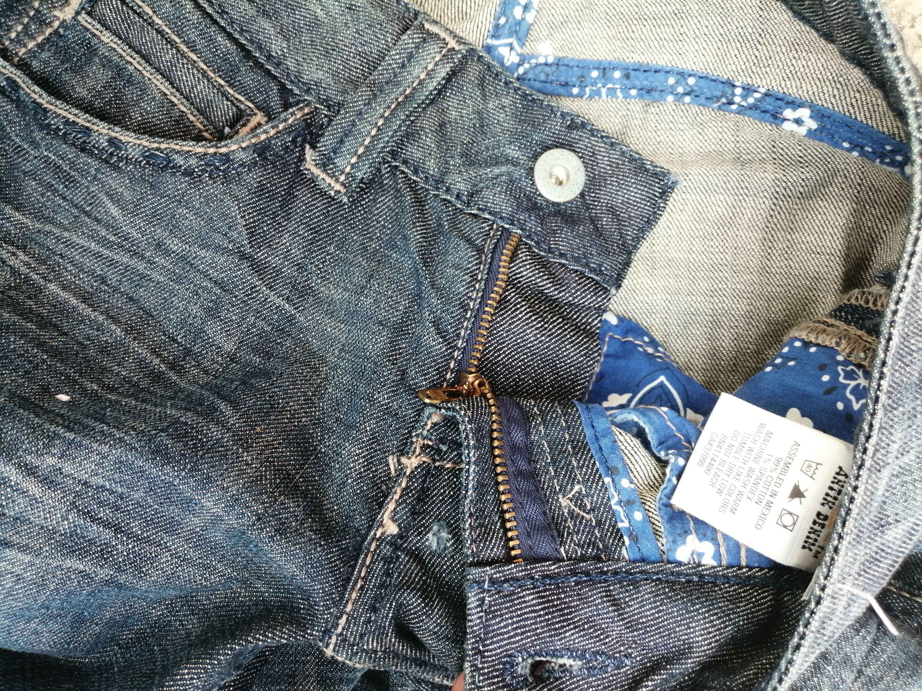 Antik Denim ANTIK DENIM Rare Flared Skinny Jeans Size 30" / US 8 / IT 44 - 8 Thumbnail