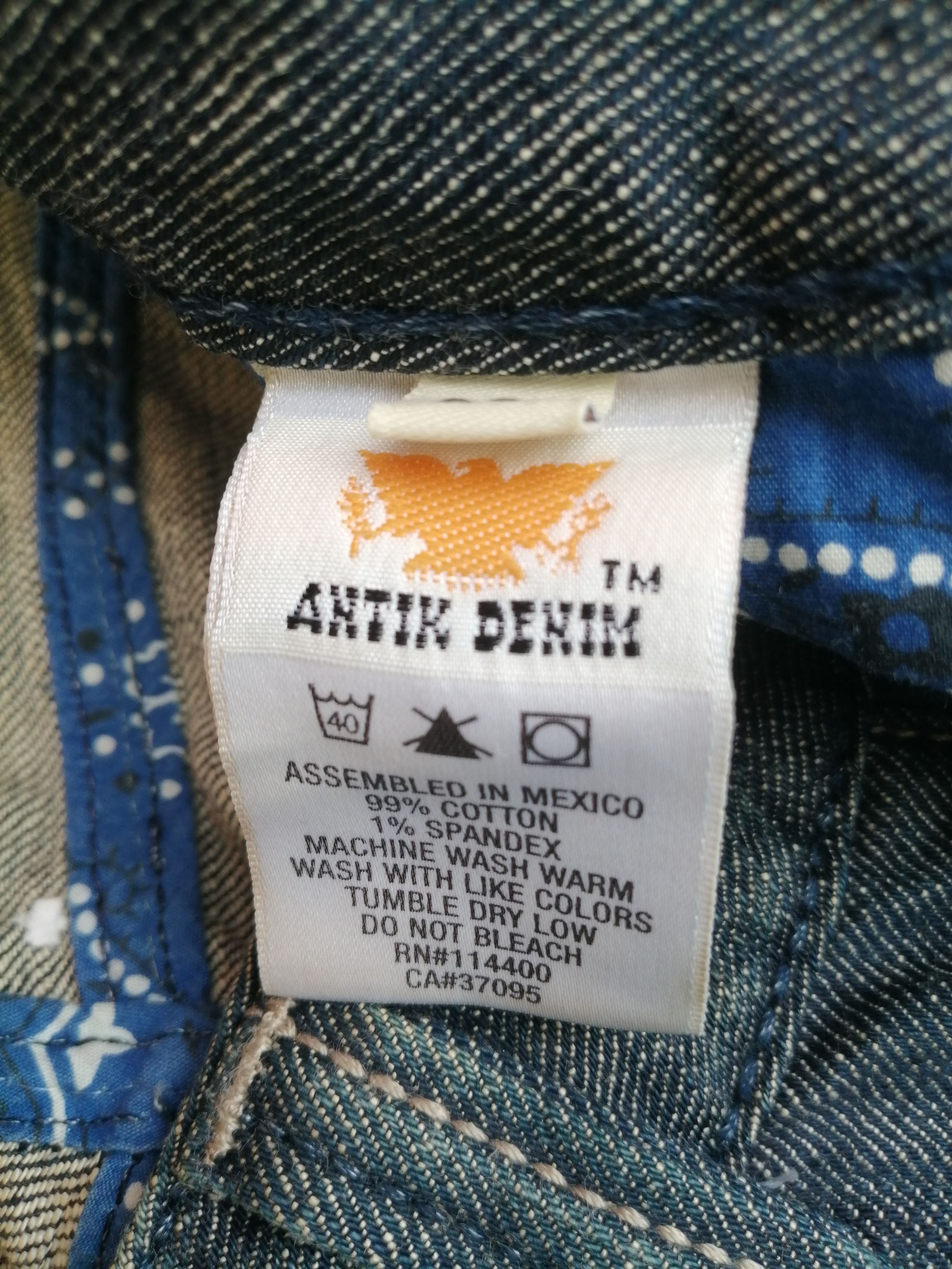 Antik Denim ANTIK DENIM Rare Flared Skinny Jeans Size 30" / US 8 / IT 44 - 12 Thumbnail
