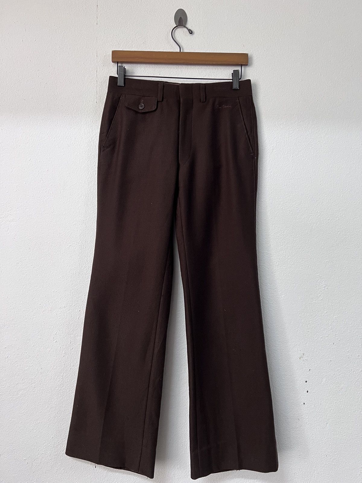 Pierre Cardin Vintage Pierre Cardin Flaire Pant Size US 29 - 2 Thumbnail