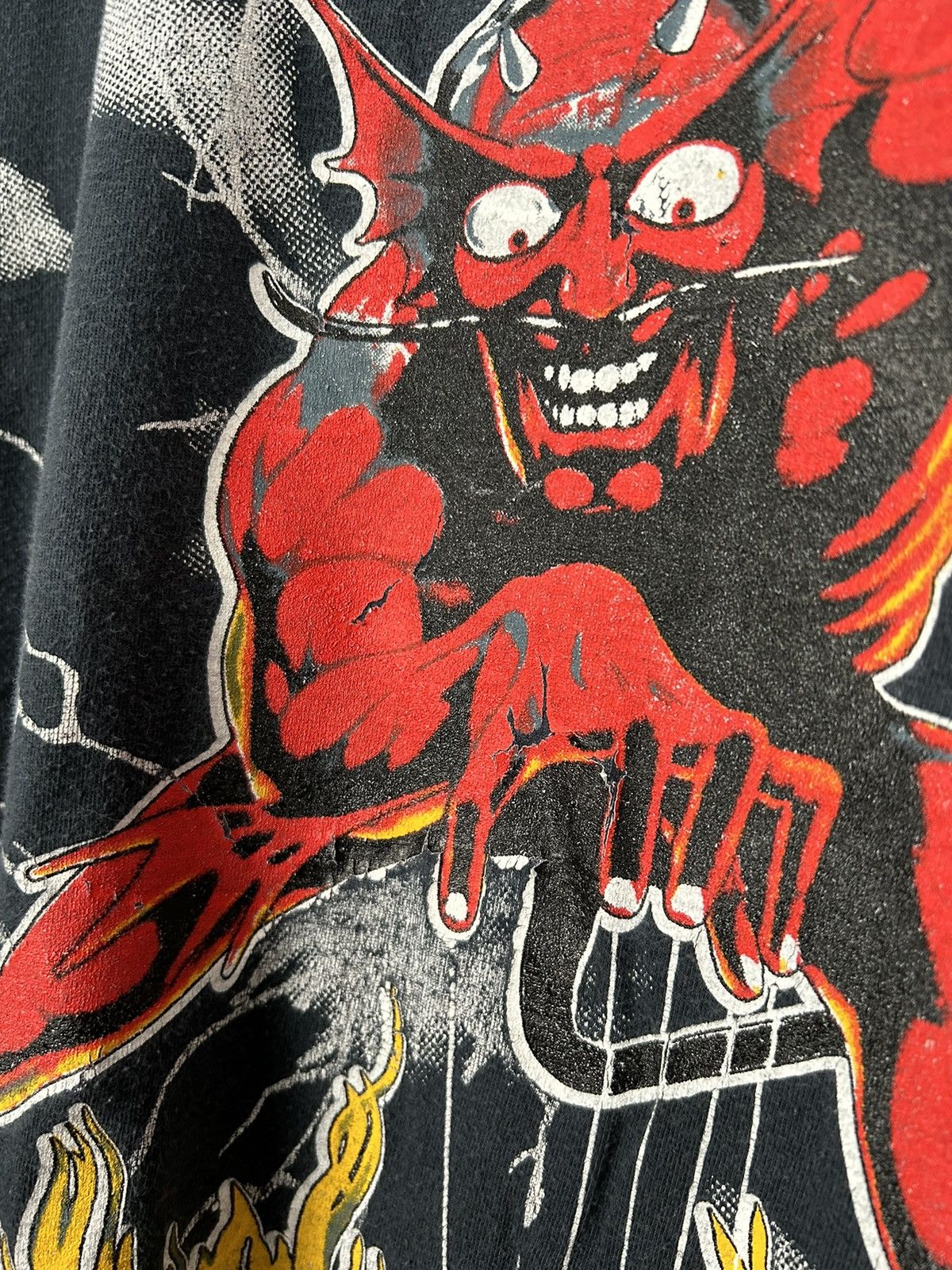 Band Tees Vintage Iron Maiden Overprint 1992 Mega Rare AOP 90s Metal Size US L / EU 52-54 / 3 - 10 Thumbnail