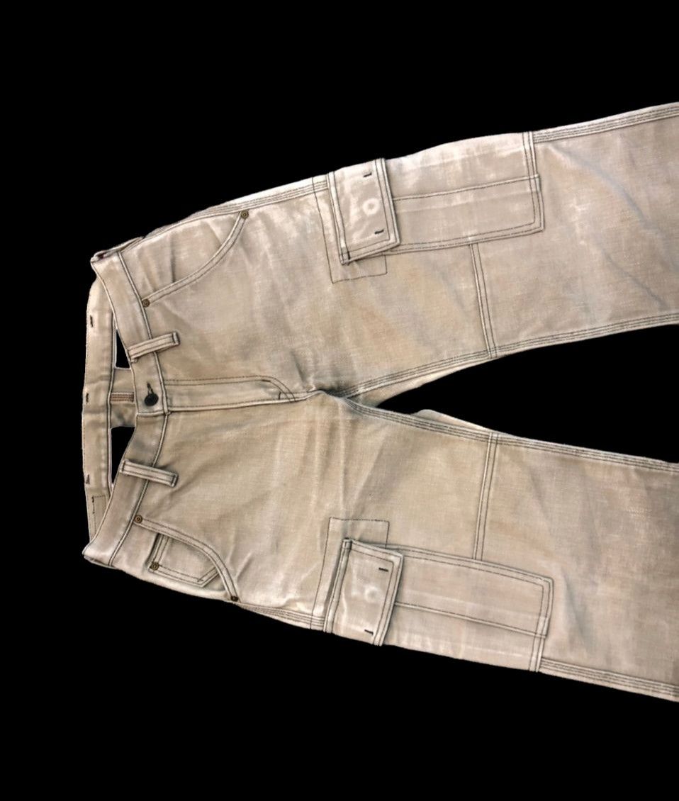 Iron Heart 🇯🇵 Iron Heart Cargo Riding Motorcycle Denim Pant Size US 31 - 8 Thumbnail