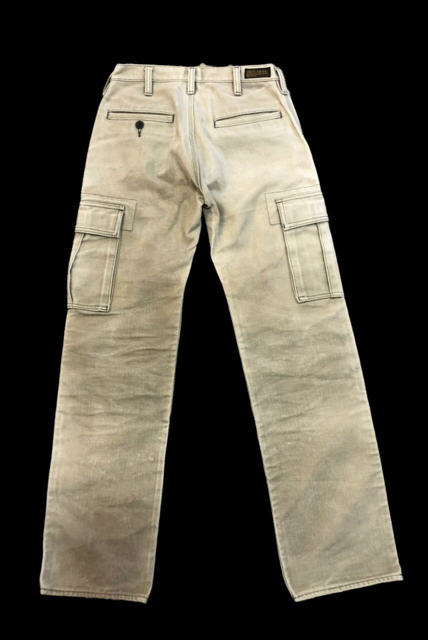 Iron Heart 🇯🇵 Iron Heart Cargo Riding Motorcycle Denim Pant Size US 31 - 6 Thumbnail