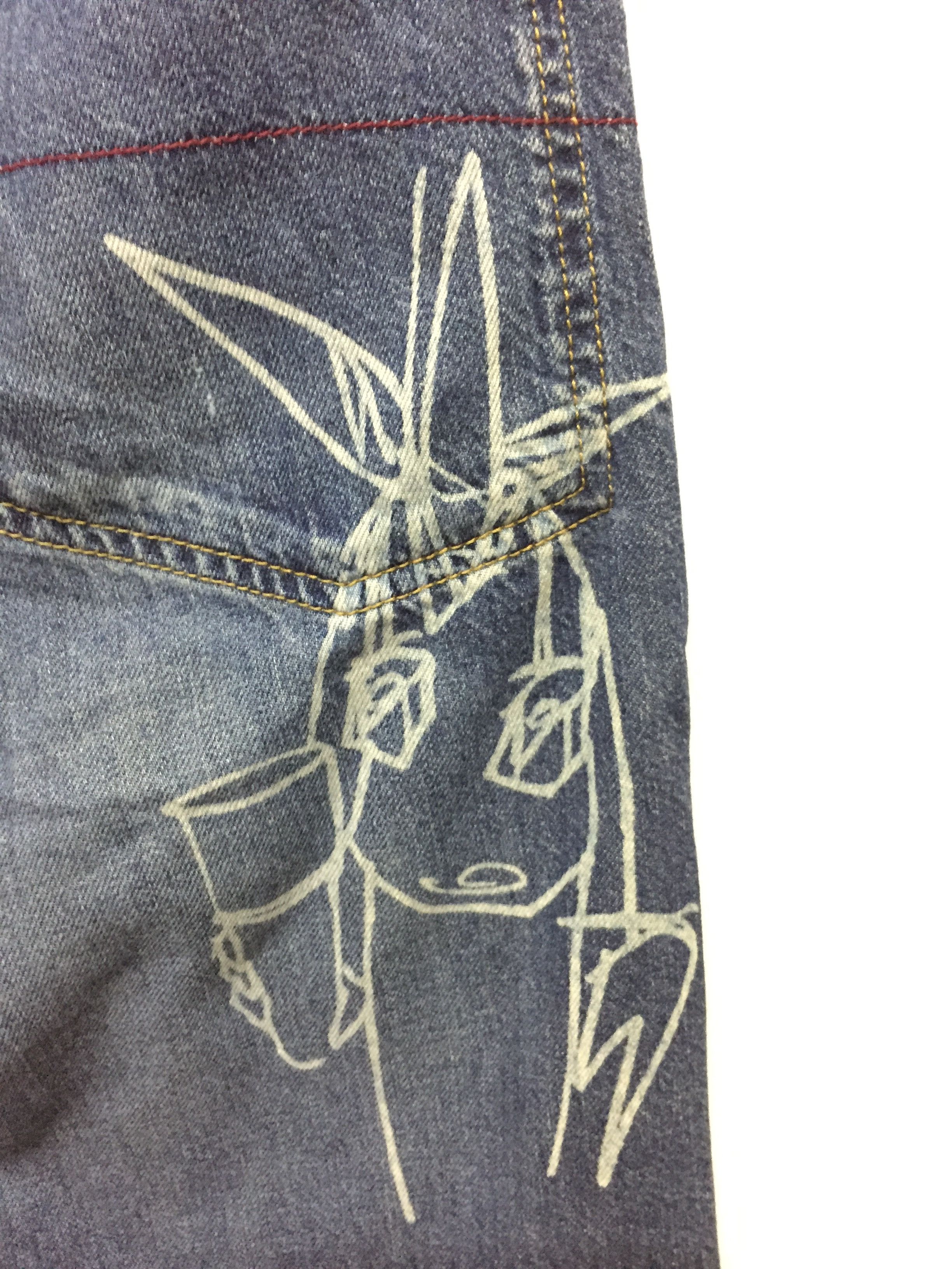 Futura × Zoo York SS02 UNKLE logo denim Size US 29 - 4 Thumbnail