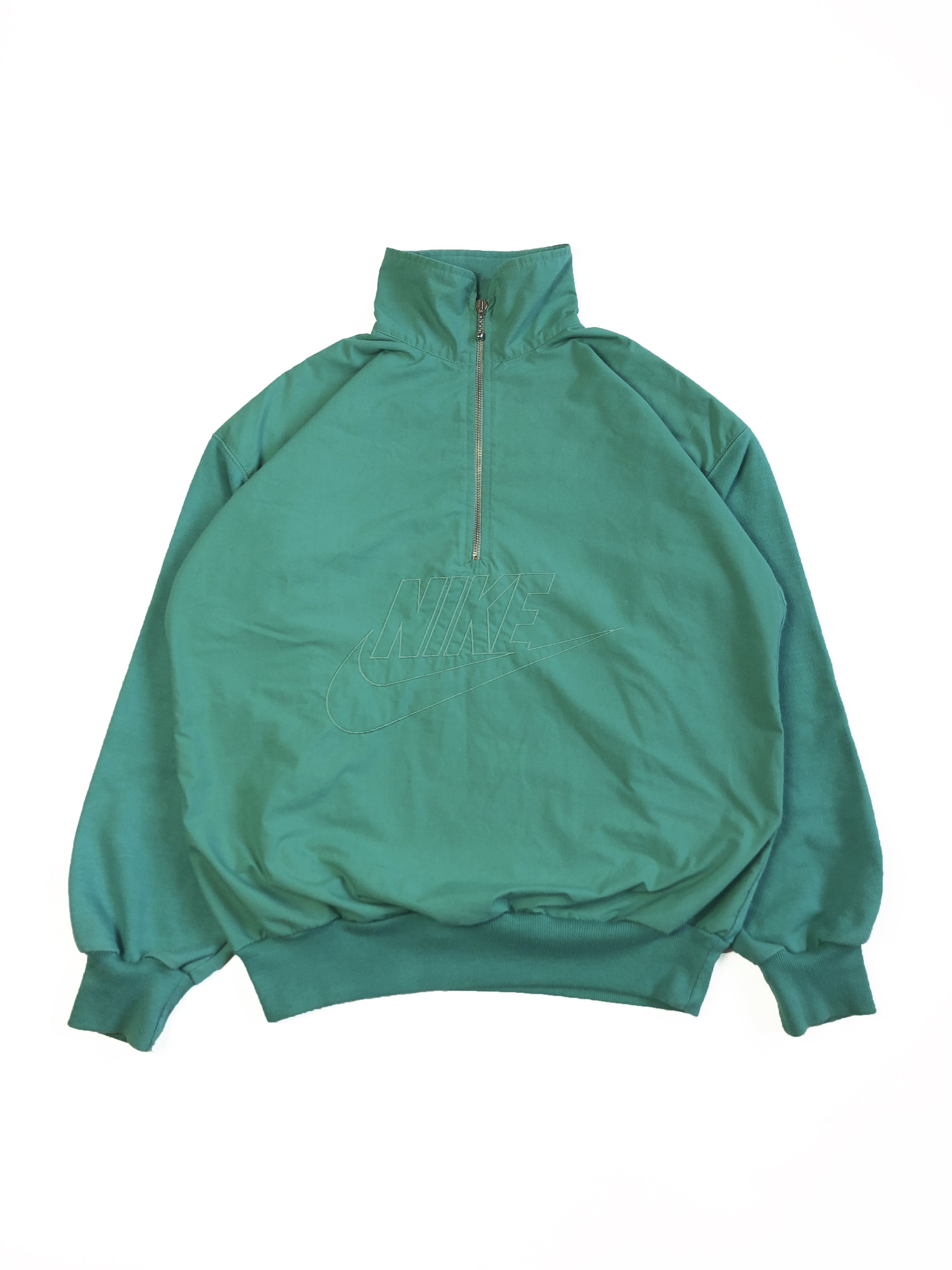 Nike × Vintage Nike Oregon USA 80s Vintage Half Zip Pullover Sweatshirt Size US M / EU 48-50 / 2 - 1 Thumbnail