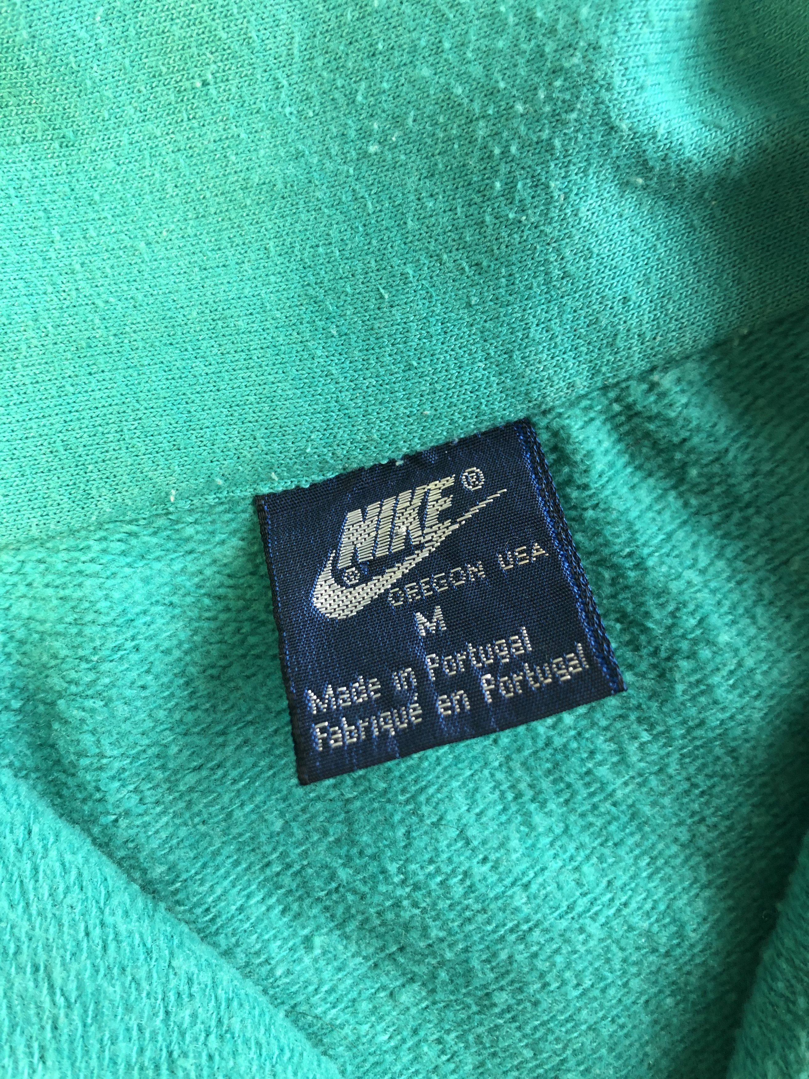 Nike × Vintage Nike Oregon USA 80s Vintage Half Zip Pullover Sweatshirt Size US M / EU 48-50 / 2 - 4 Thumbnail