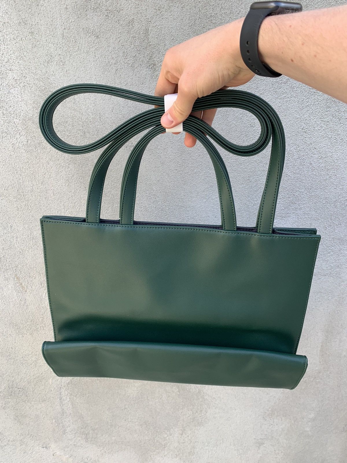 Telfar Telfar Medium Dark Olive Shopping Bag Size ONE SIZE - 3 Thumbnail