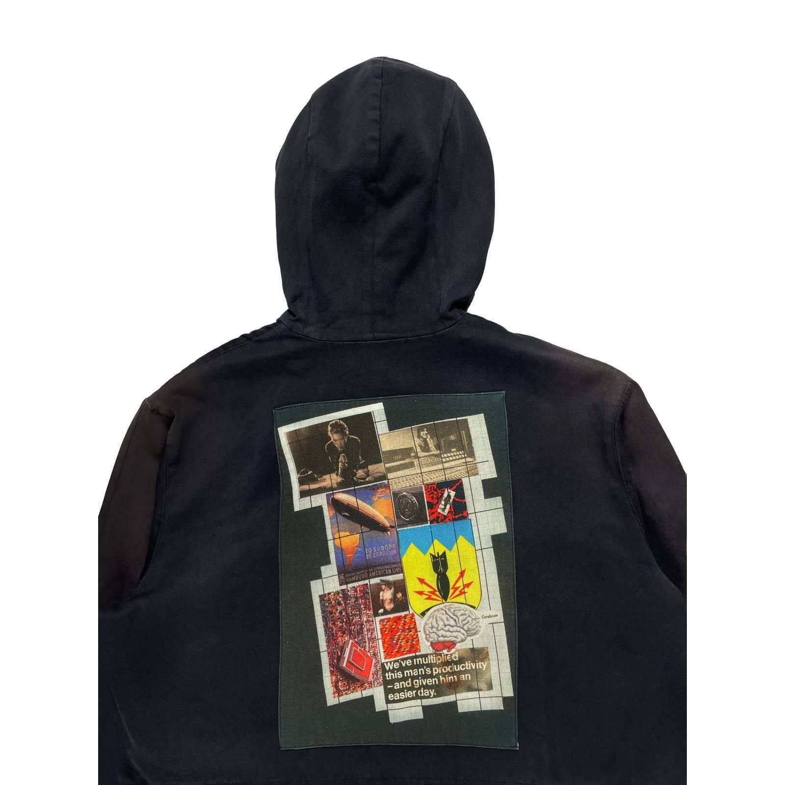 Raf Simons AW03 'Closer' Collage Parka Size US L / EU 52-54 / 3 - 3 Thumbnail