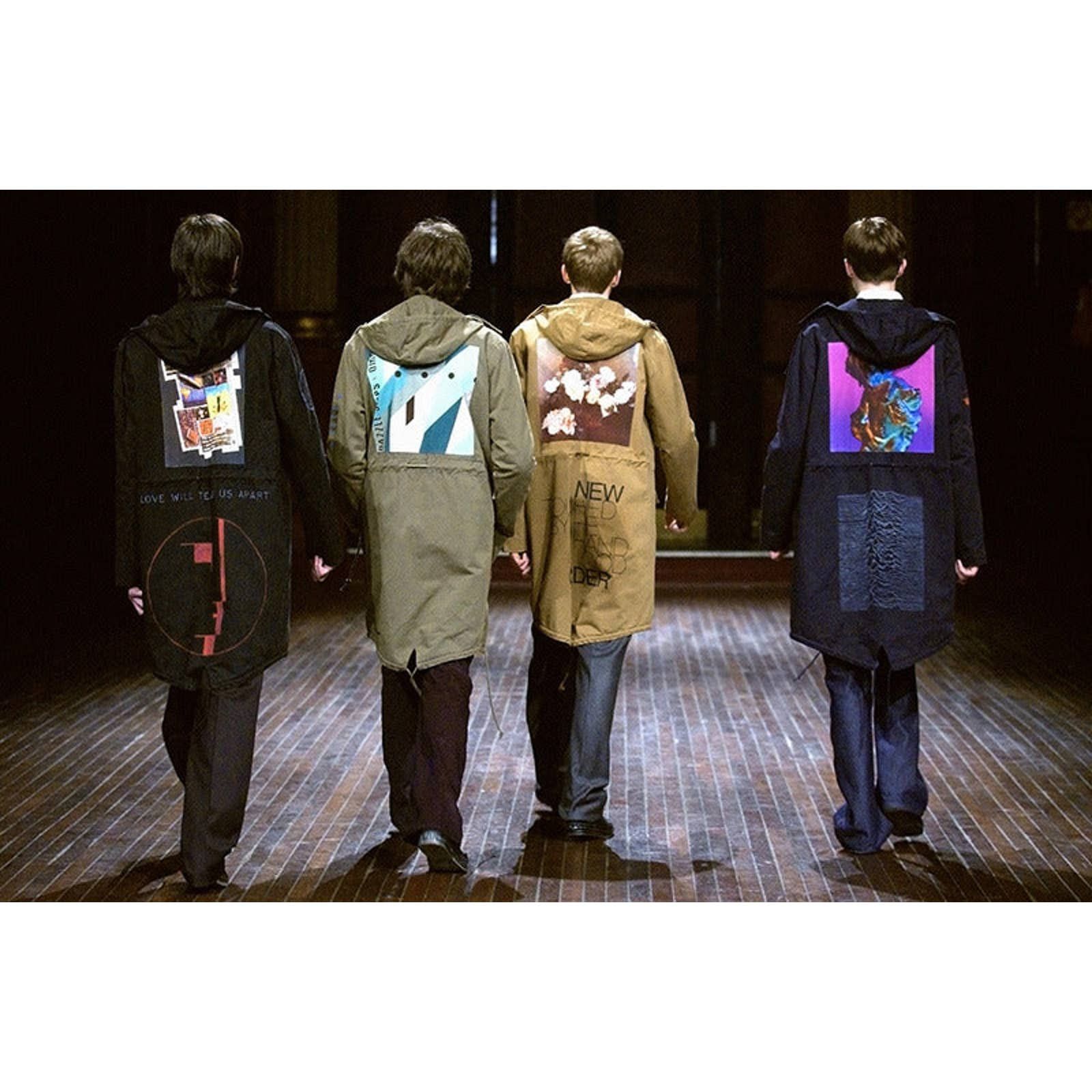 Raf Simons AW03 'Closer' Collage Parka Size US L / EU 52-54 / 3 - 5 Thumbnail