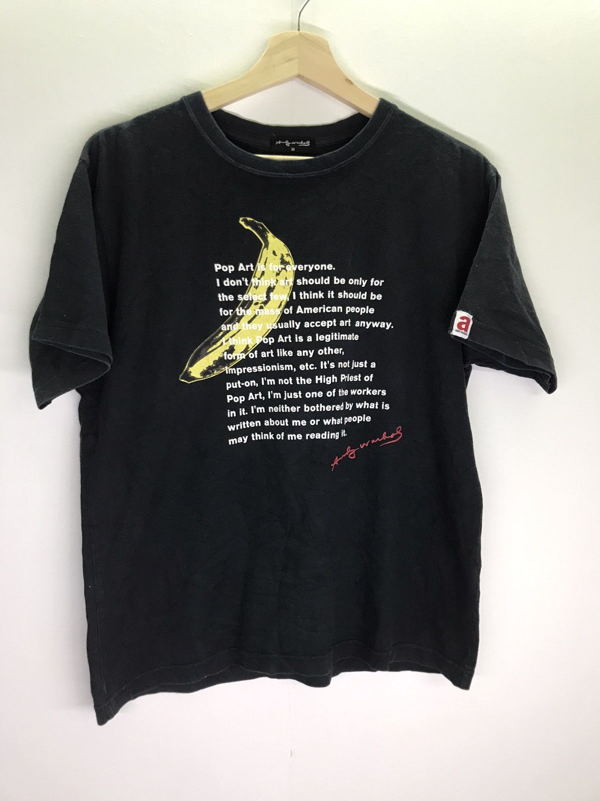 Andy Warhol Vintage Andy Warhol Tshirt Size US M / EU 48-50 / 2 - 1 Thumbnail
