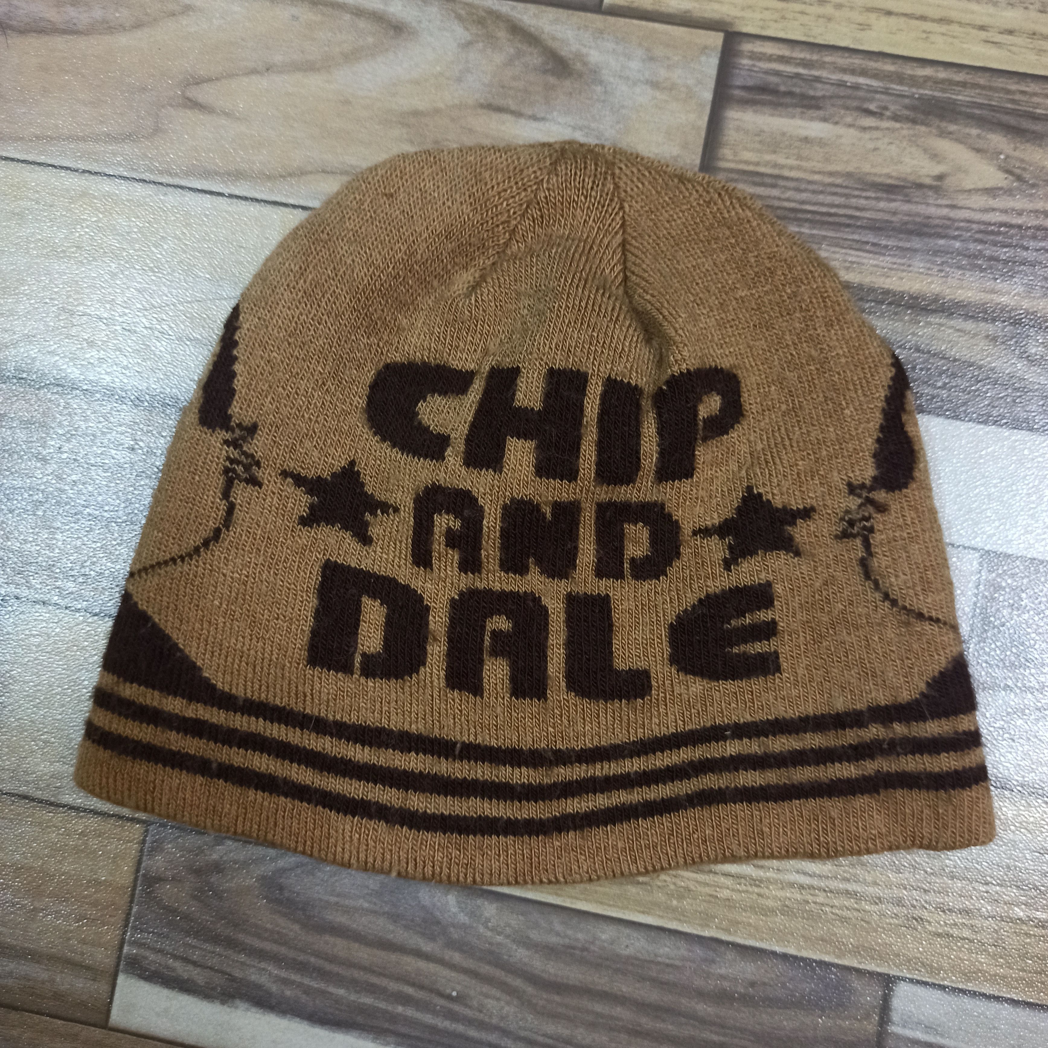 Cartoon Network Vtg🔥 Disney Chip and Dale Beanie hat Size ONE SIZE - 4 Thumbnail