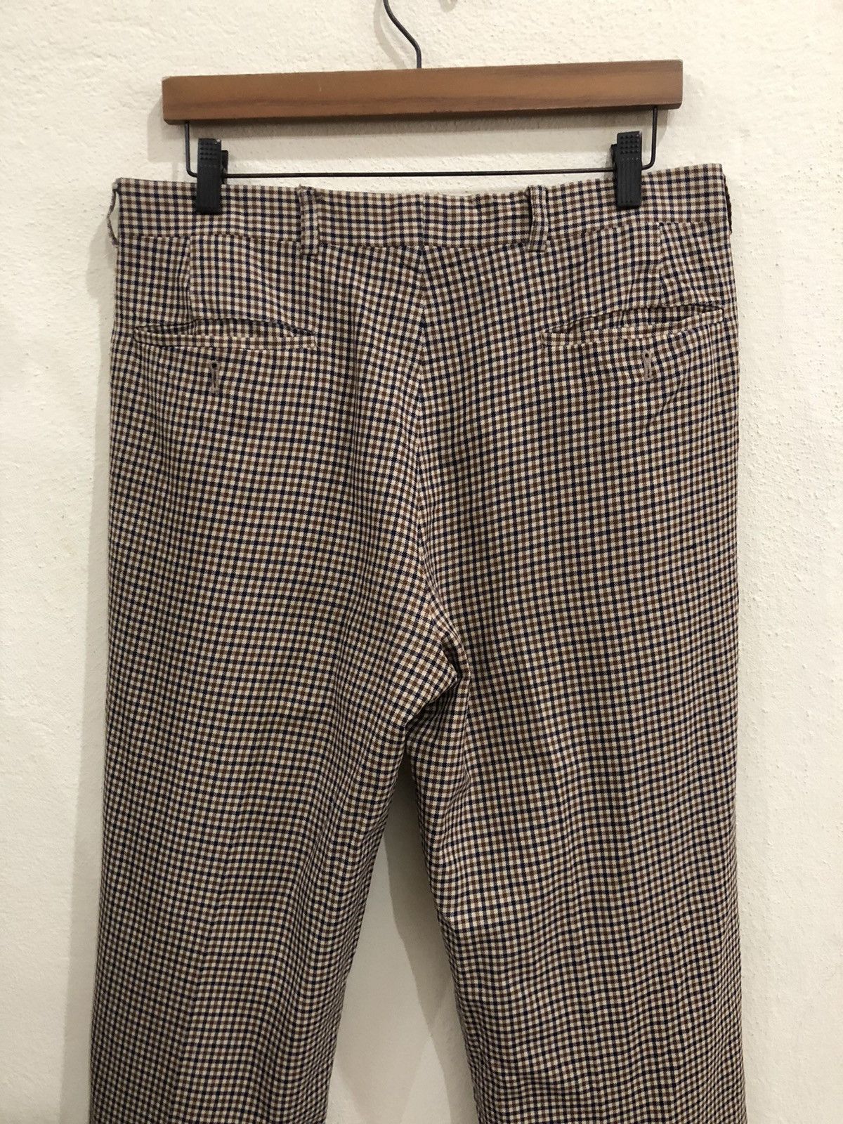 Aquascutum Aquascutum Plaid Tartan Wool Pant Size US 34 / EU 50 - 7 Thumbnail
