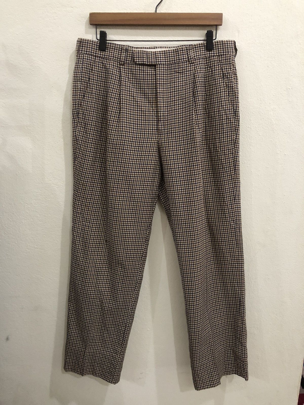 Aquascutum Aquascutum Plaid Tartan Wool Pant Size US 34 / EU 50 - 2 Thumbnail