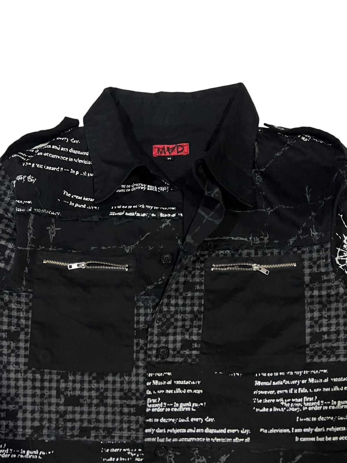 Designer × Seditionaries Seditionaries Japan brand Mad Punk Bondage Patchwork Shirt Size US M / EU 48-50 / 2 - 3 Thumbnail