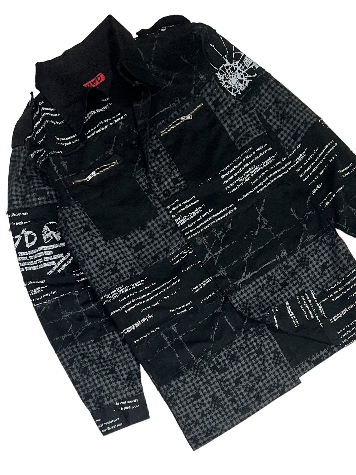 Designer × Seditionaries Seditionaries Japan brand Mad Punk Bondage Patchwork Shirt Size US M / EU 48-50 / 2 - 10 Thumbnail