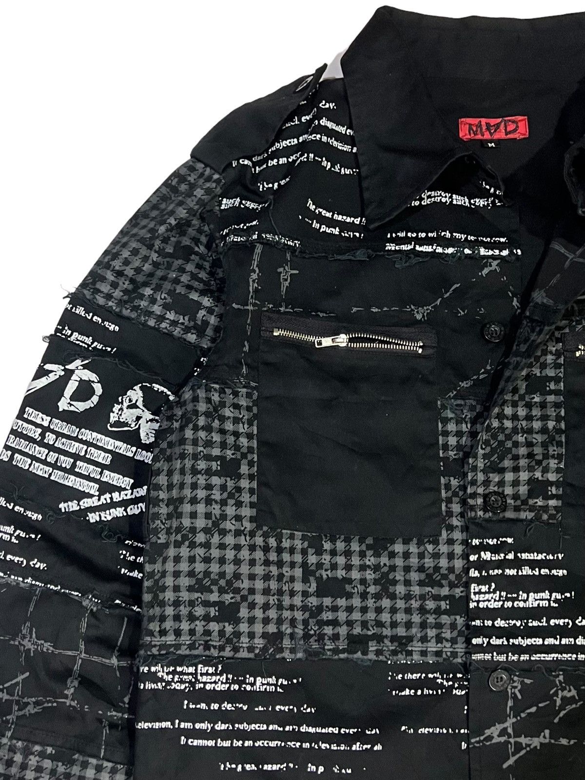 Designer × Seditionaries Seditionaries Japan brand Mad Punk Bondage Patchwork Shirt Size US M / EU 48-50 / 2 - 6 Thumbnail