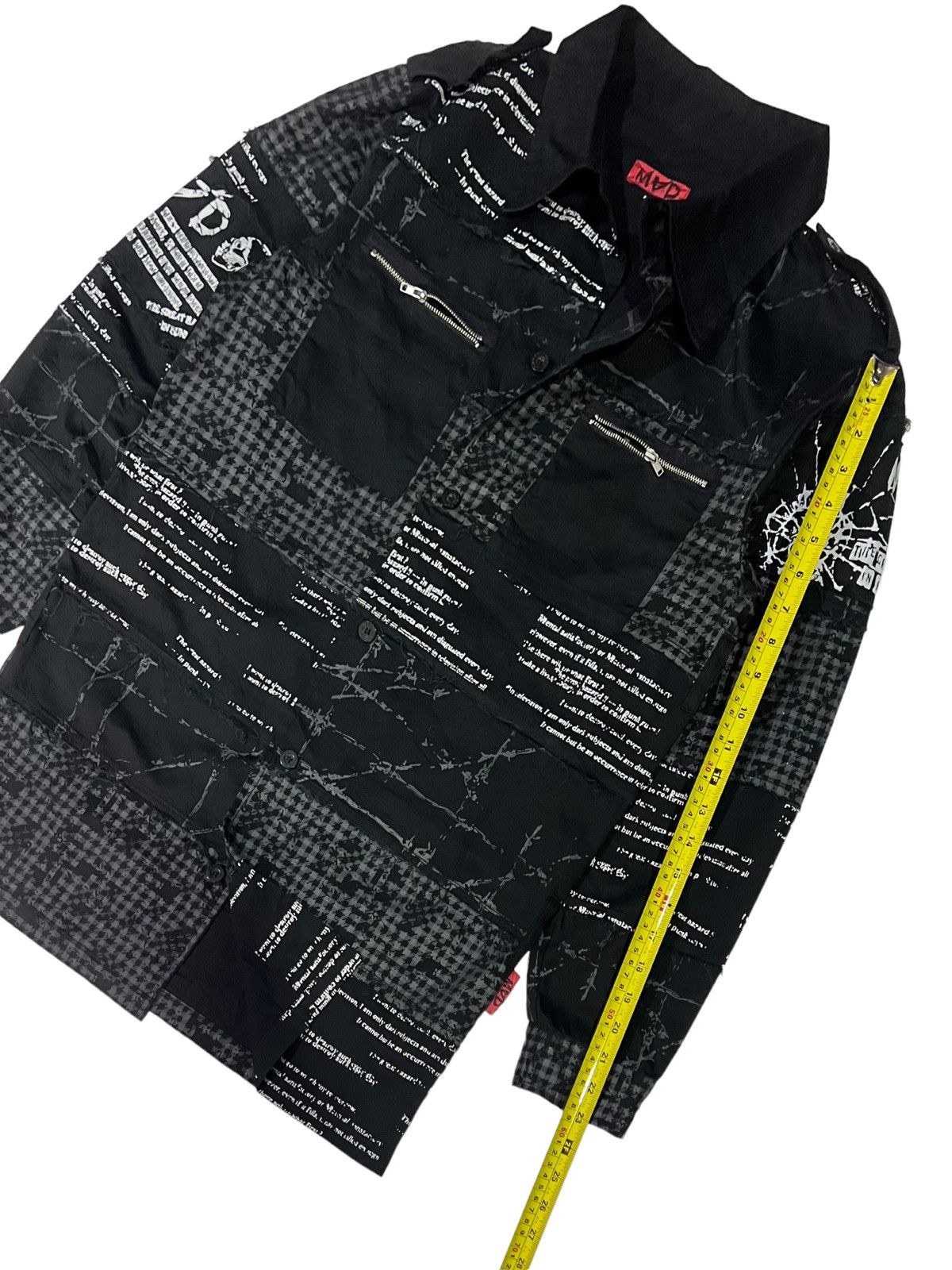 Designer × Seditionaries Seditionaries Japan brand Mad Punk Bondage Patchwork Shirt Size US M / EU 48-50 / 2 - 19 Thumbnail