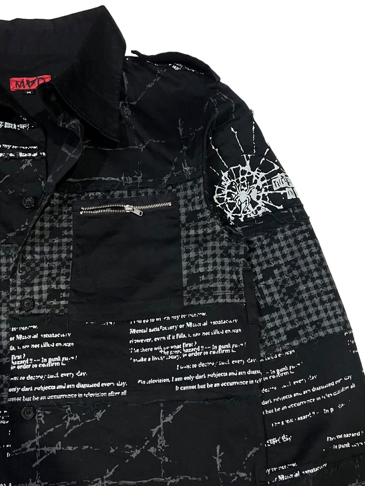 Designer × Seditionaries Seditionaries Japan brand Mad Punk Bondage Patchwork Shirt Size US M / EU 48-50 / 2 - 5 Thumbnail