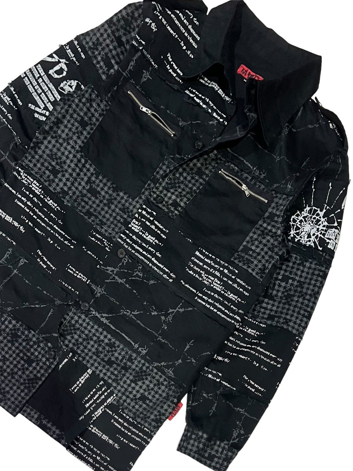 Designer × Seditionaries Seditionaries Japan brand Mad Punk Bondage Patchwork Shirt Size US M / EU 48-50 / 2 - 9 Thumbnail