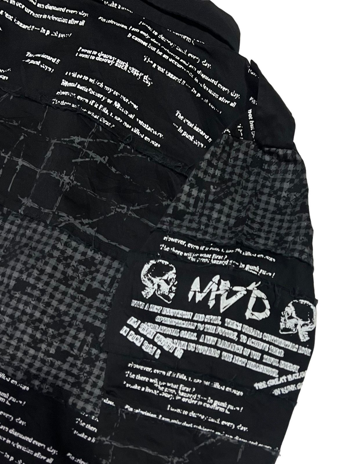 Designer × Seditionaries Seditionaries Japan brand Mad Punk Bondage Patchwork Shirt Size US M / EU 48-50 / 2 - 7 Thumbnail