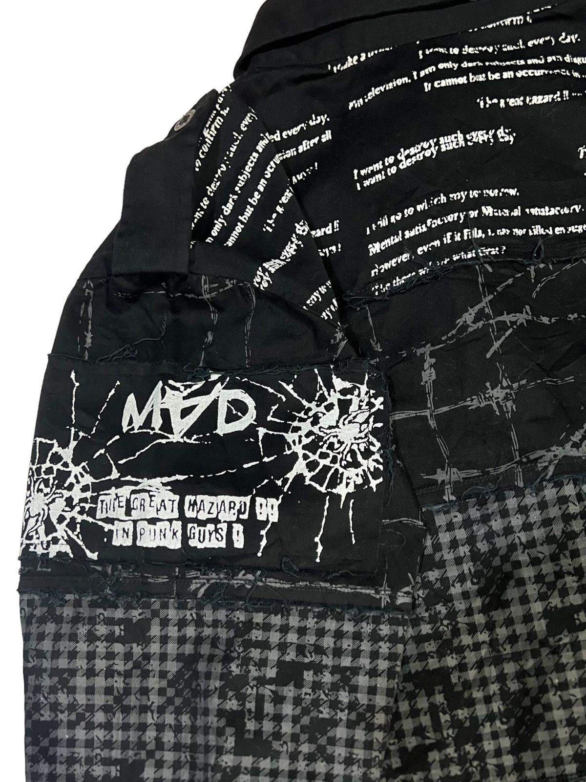 Designer × Seditionaries Seditionaries Japan brand Mad Punk Bondage Patchwork Shirt Size US M / EU 48-50 / 2 - 8 Thumbnail