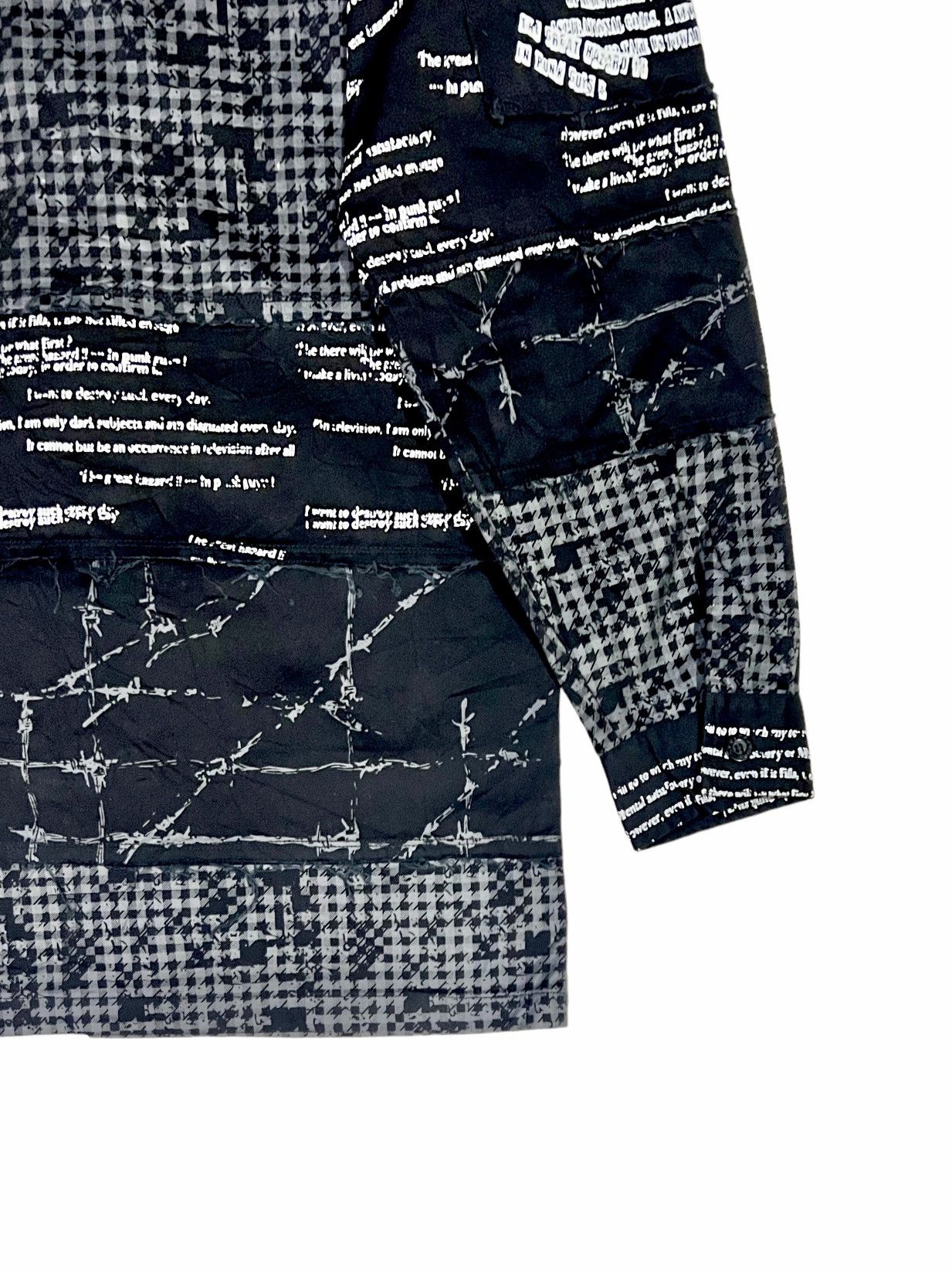 Designer × Seditionaries Seditionaries Japan brand Mad Punk Bondage Patchwork Shirt Size US M / EU 48-50 / 2 - 13 Thumbnail