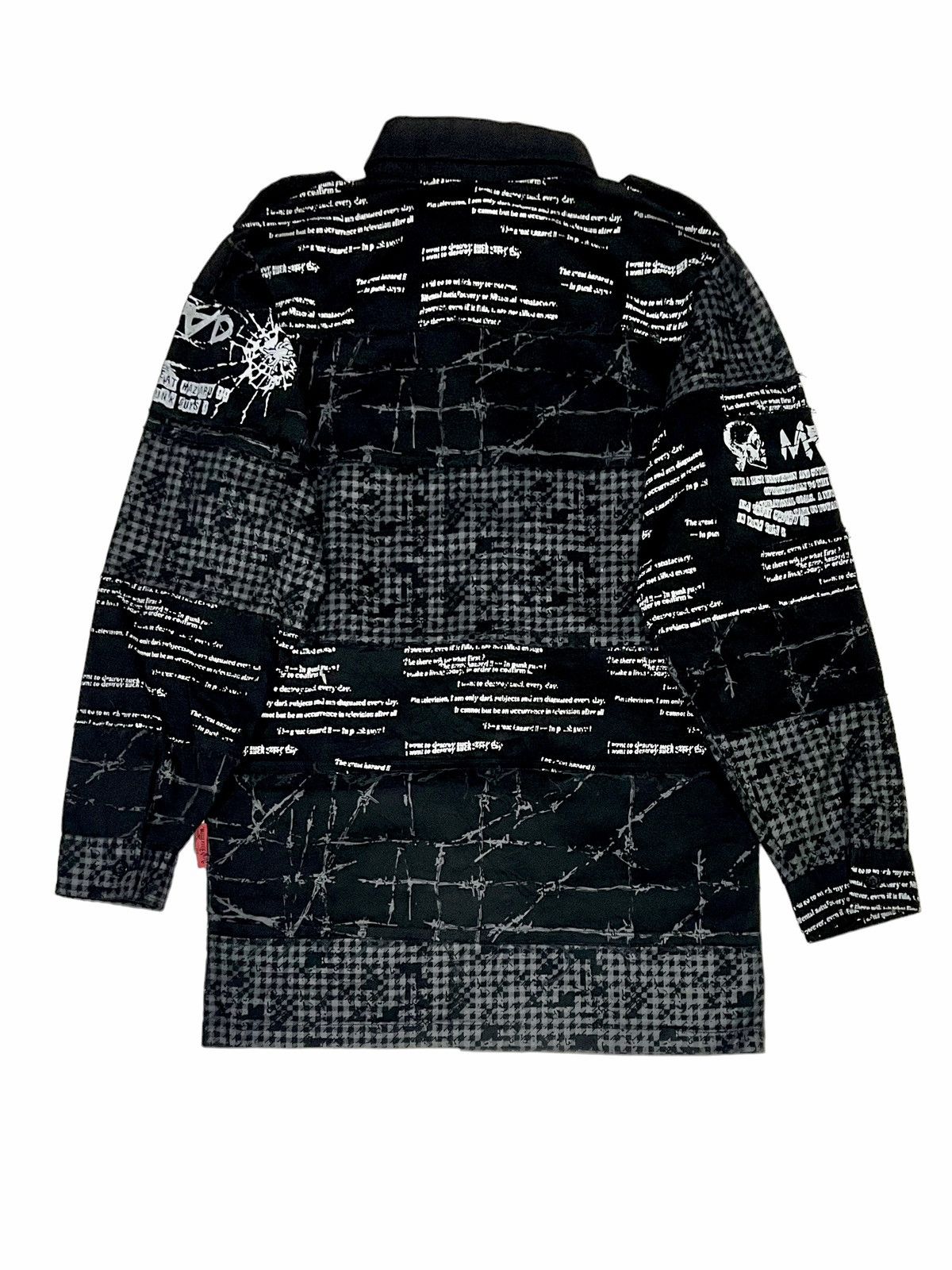 Designer × Seditionaries Seditionaries Japan brand Mad Punk Bondage Patchwork Shirt Size US M / EU 48-50 / 2 - 2 Thumbnail
