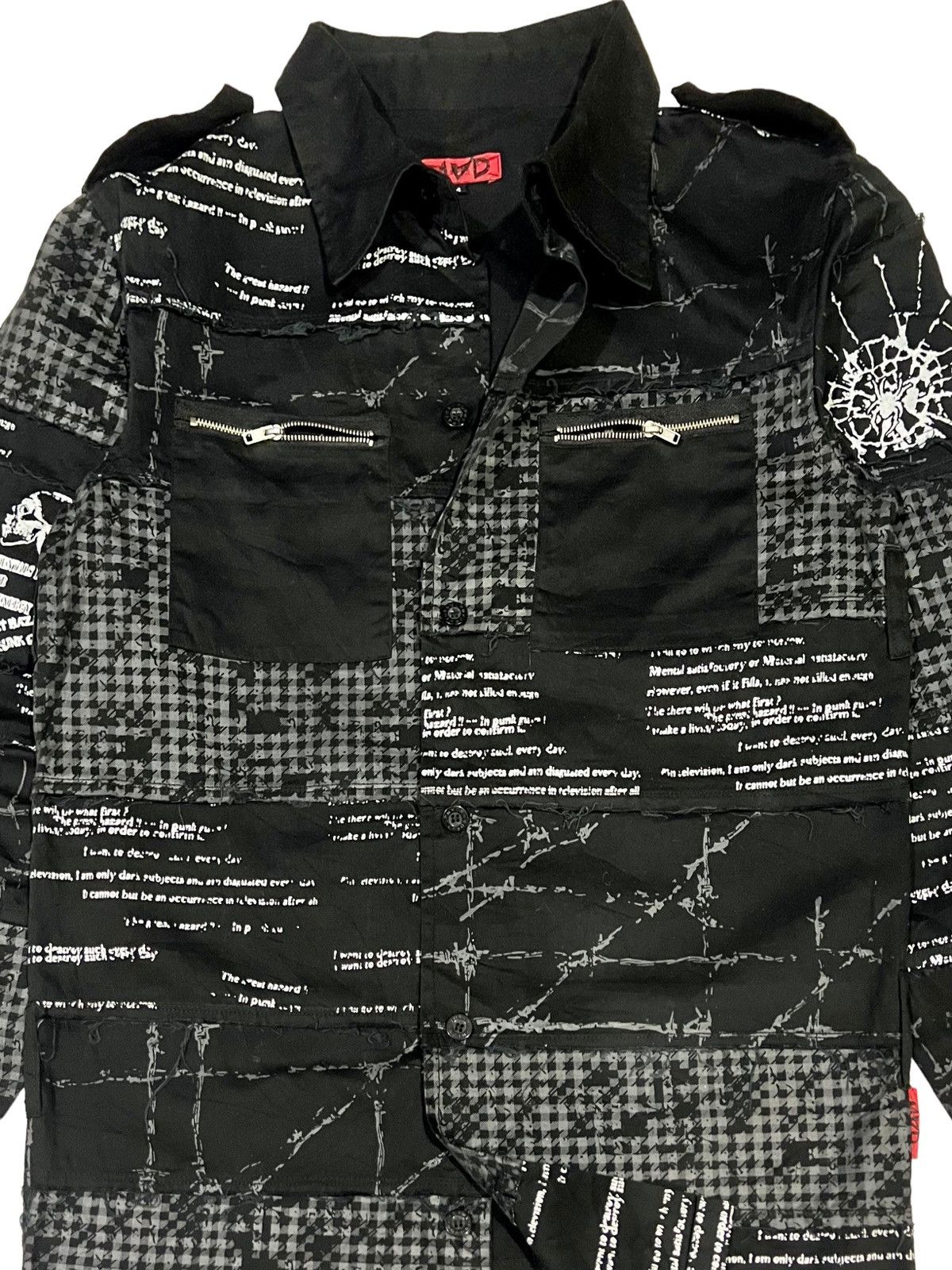 Designer × Seditionaries Seditionaries Japan brand Mad Punk Bondage Patchwork Shirt Size US M / EU 48-50 / 2 - 4 Thumbnail