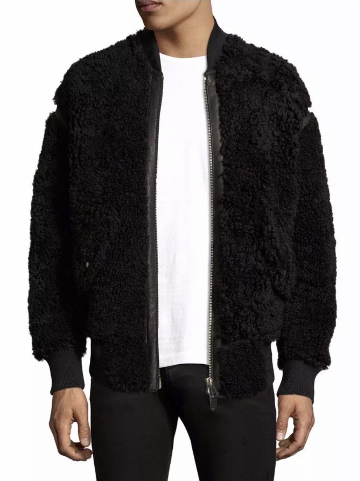 Diesel Black Gold Diesel Black Gold LIBOOK oversized shearling jacket Size US M / EU 48-50 / 2 - 1 Thumbnail