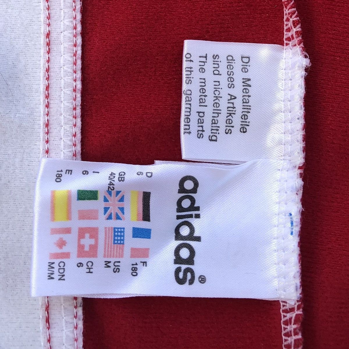 Adidas Vintage 90s Adidas Spellout Run DMC Sweater / Jacket Size US M / EU 48-50 / 2 - 15 Thumbnail