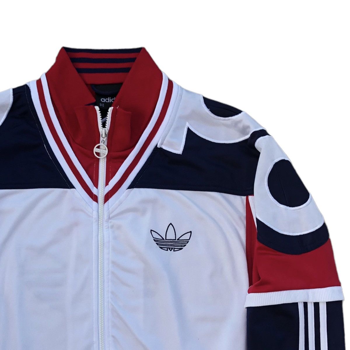 Adidas Vintage 90s Adidas Spellout Run DMC Sweater / Jacket Size US M / EU 48-50 / 2 - 4 Thumbnail
