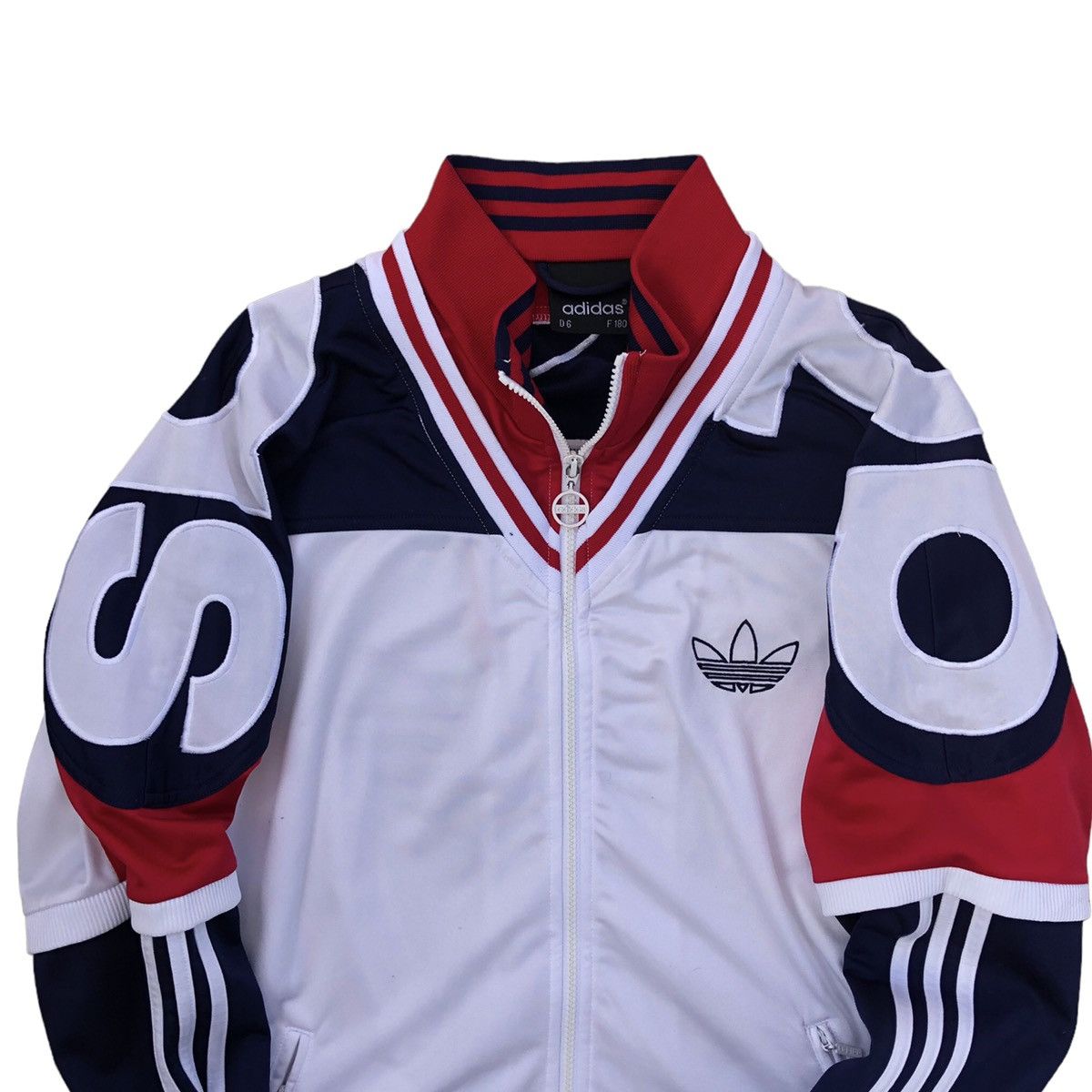 Adidas Vintage 90s Adidas Spellout Run DMC Sweater / Jacket Size US M / EU 48-50 / 2 - 9 Thumbnail