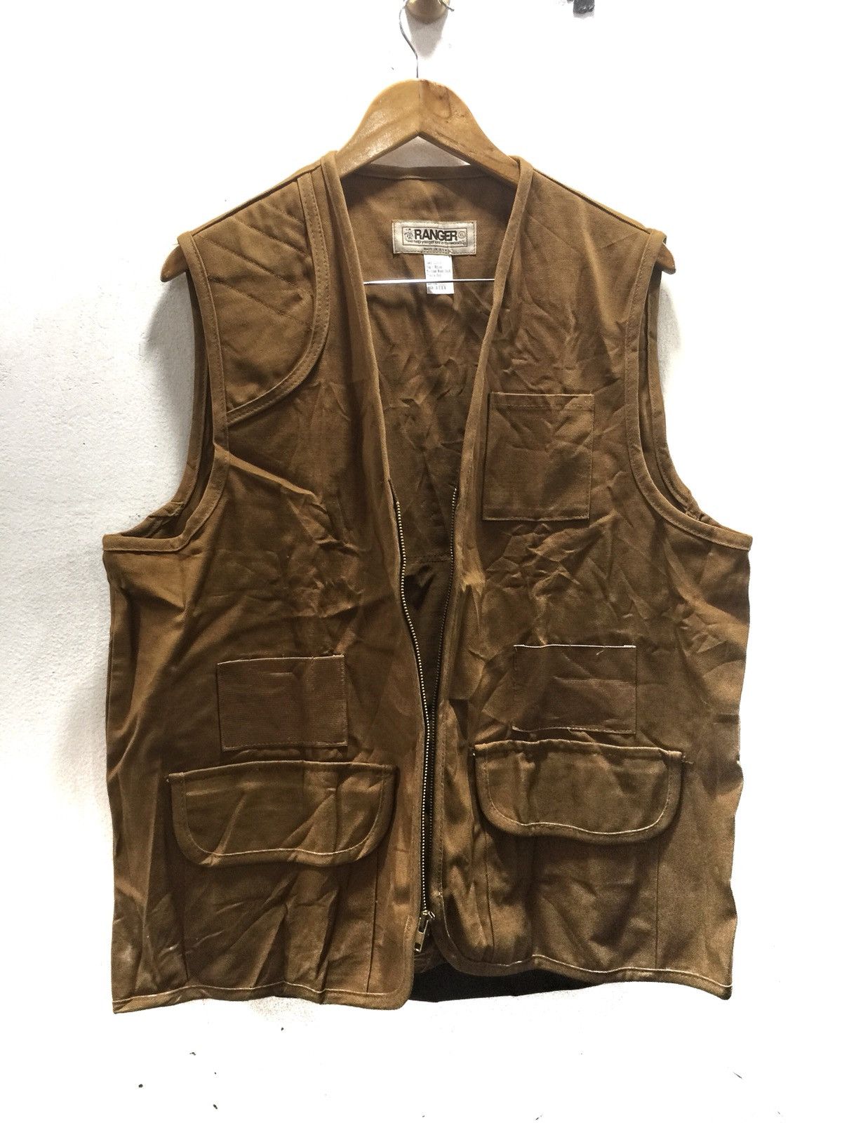 Japanese Brand × Vintage Made in usa RANGER tactical Vest by Made in usa Size US XL / EU 56 / 4 - 2 Thumbnail
