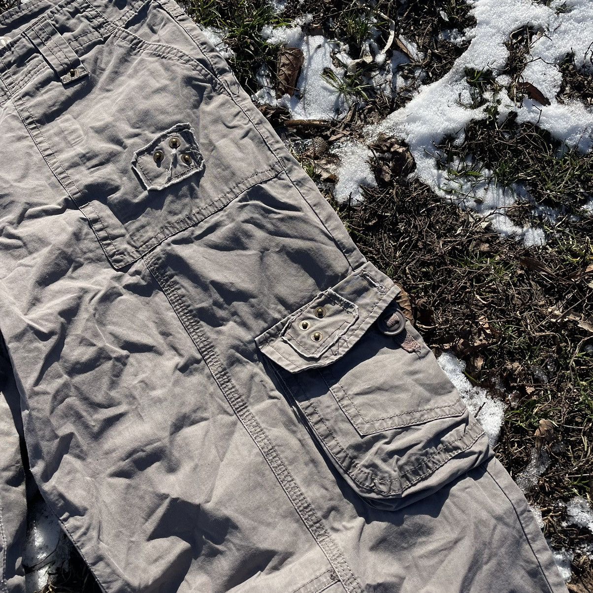 Vintage Vintage 90s Baggy Cargo Pants Distressed Workwear Y2K 29 Size 29" - 4 Thumbnail