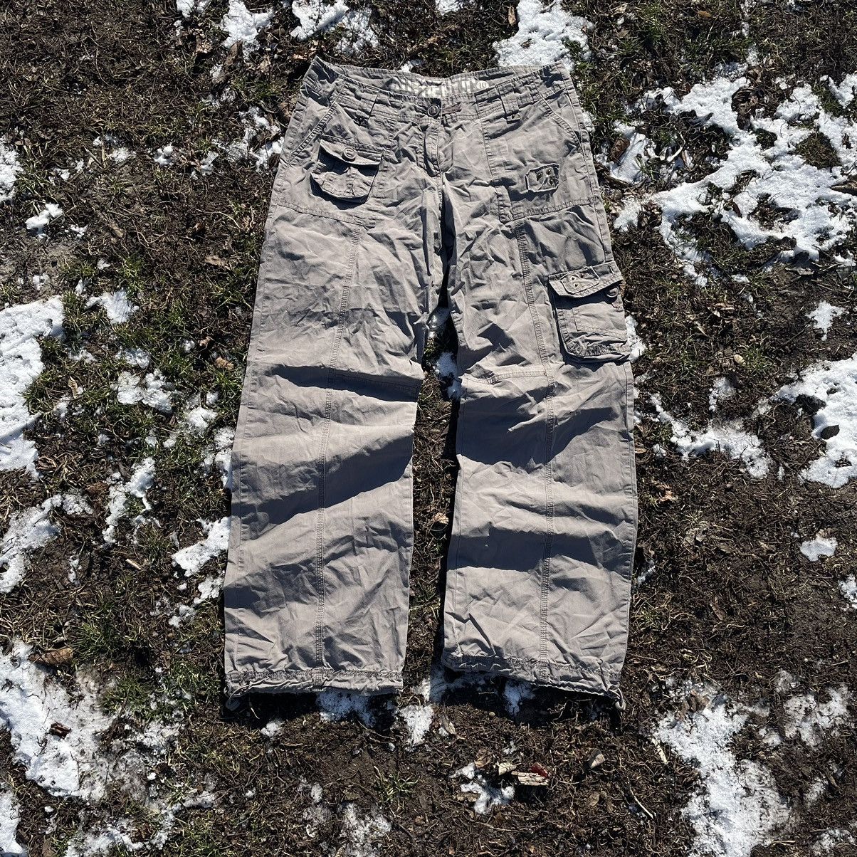 Vintage Vintage 90s Baggy Cargo Pants Distressed Workwear Y2K 29 Size 29" - 1 Thumbnail