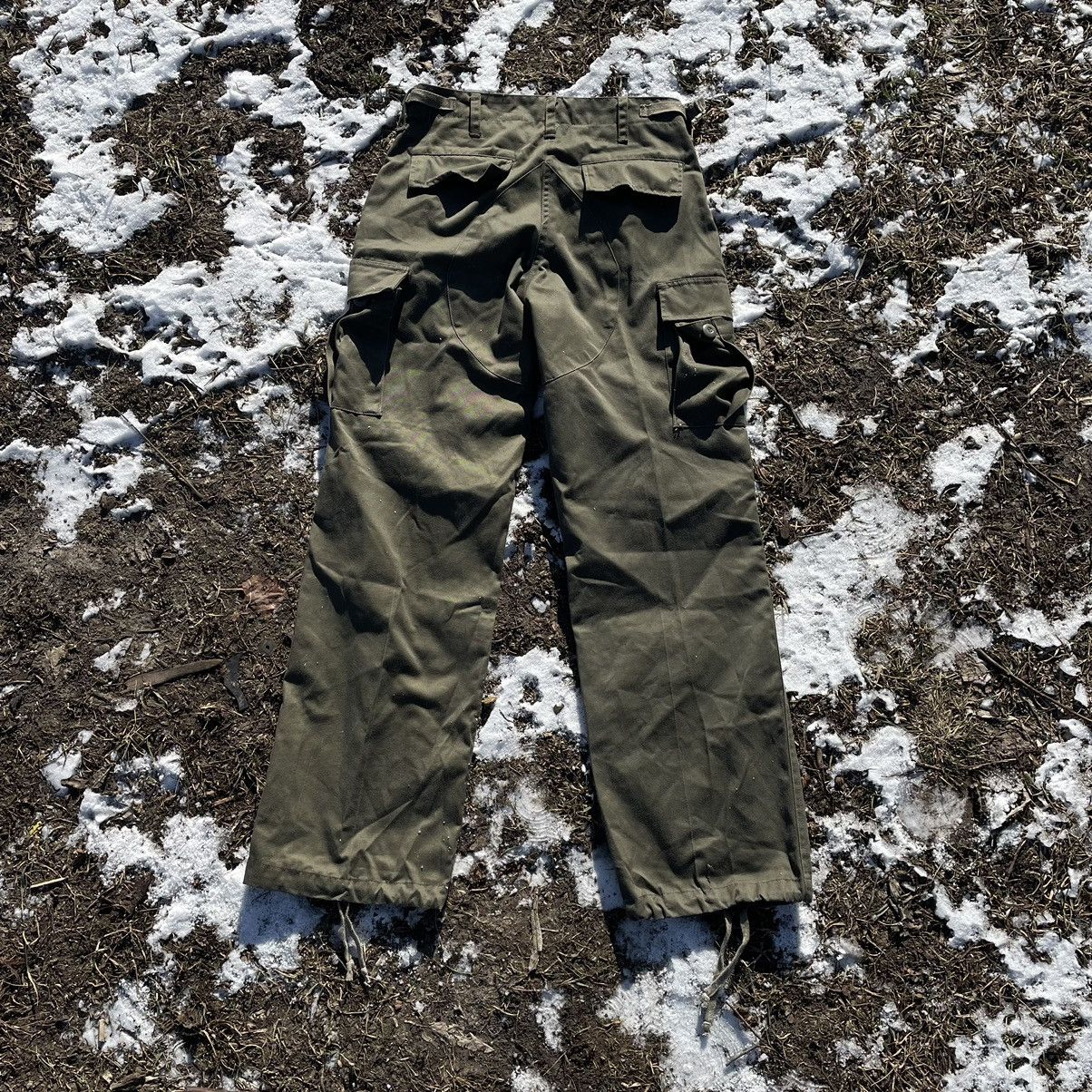 Vintage Vintage 90s Baggy Cargo Pants Olive Green Streetwear Y2K 30 Size US 30 / EU 46 - 7 Thumbnail