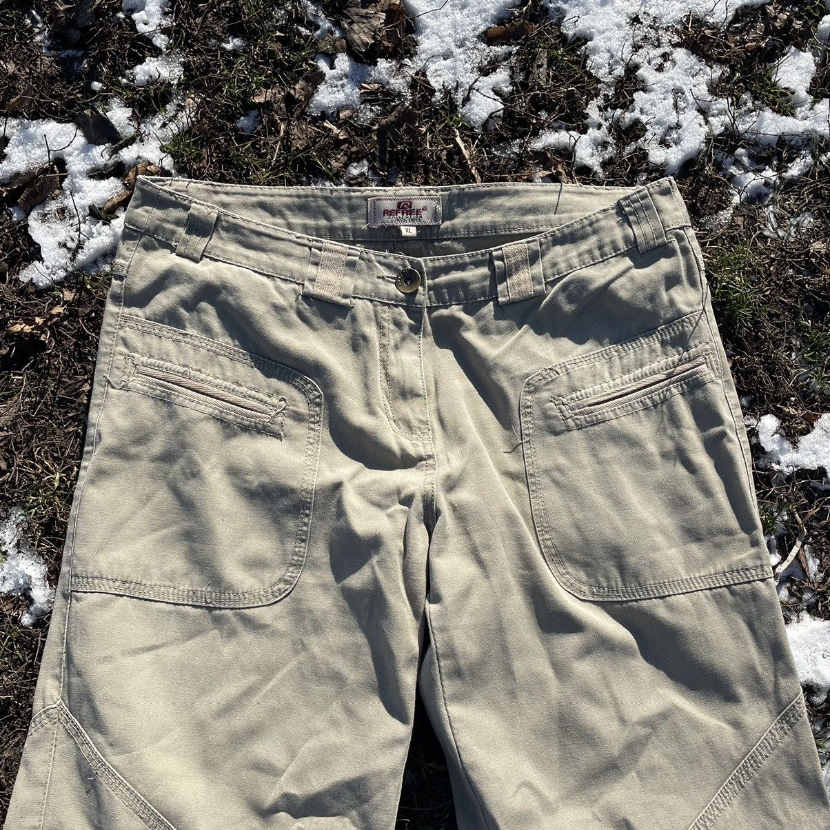 Vintage Vintage 90s Baggy Cargo Pants Distressed Workwear Y2K 28 Size 28" / US 6 / IT 42 - 6 Thumbnail