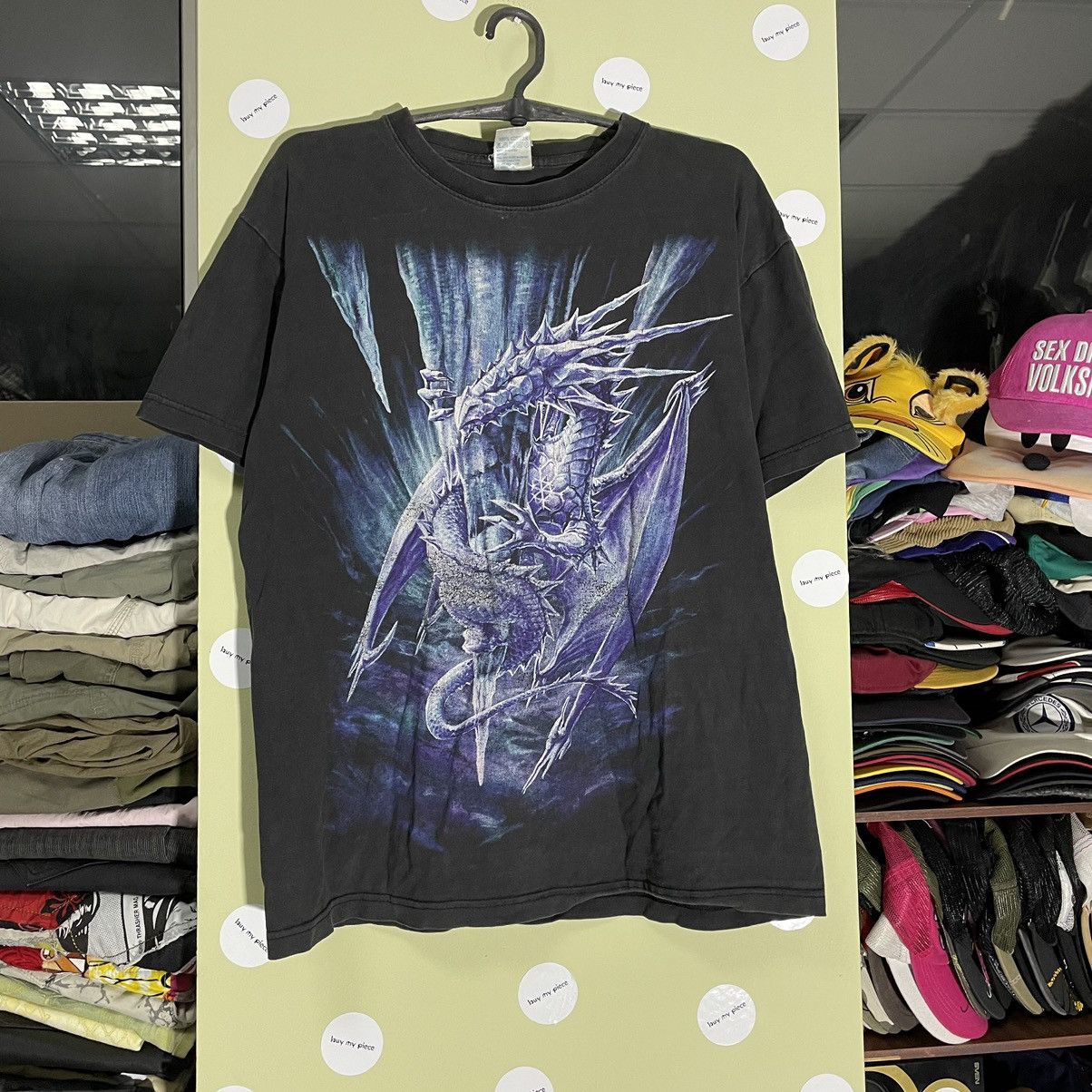 Band Tees Vintage 90s 666 Skulls Sexy Vamp Dead Face Horror Tee 90s Size US M / EU 48-50 / 2 - 1 Thumbnail