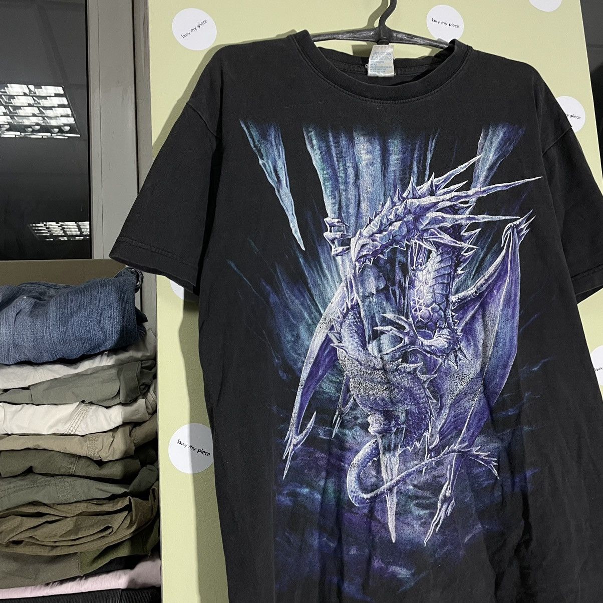 Band Tees Vintage 90s 666 Skulls Sexy Vamp Dead Face Horror Tee 90s Size US M / EU 48-50 / 2 - 3 Thumbnail