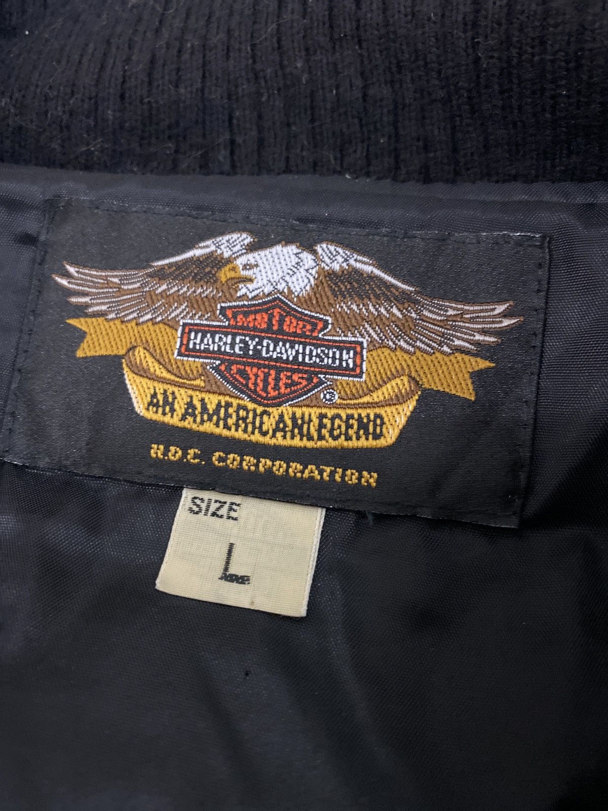 Harley Davidson 🔥RARE🔥Vintage Harley Davidson Biker Jacket Size US L / EU 52-54 / 3 - 16 Thumbnail