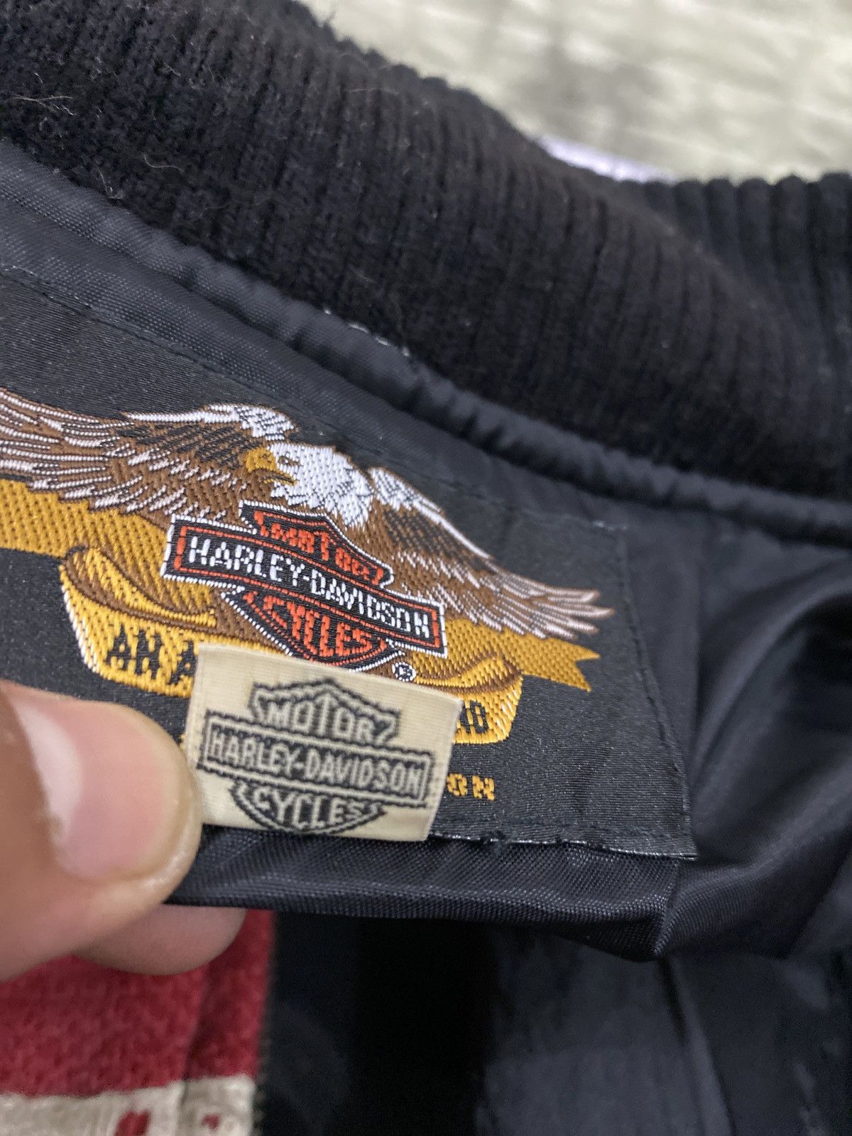 Harley Davidson 🔥RARE🔥Vintage Harley Davidson Biker Jacket Size US L / EU 52-54 / 3 - 17 Thumbnail