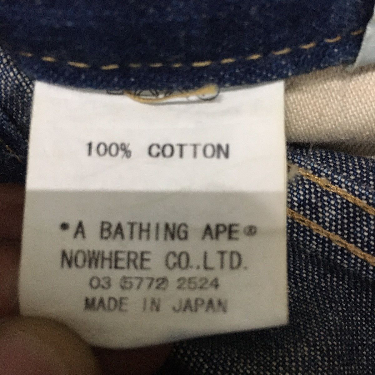 Bape Twinsta logo jeans bape sta Size US 30 / EU 46 - 5 Thumbnail