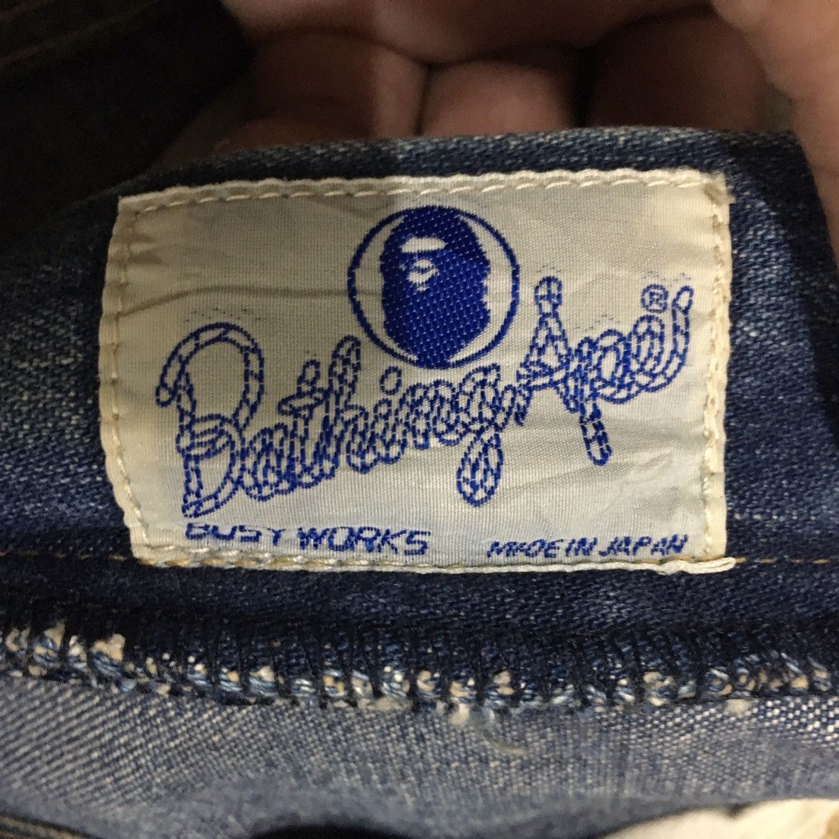 Bape Twinsta logo jeans bape sta Size US 30 / EU 46 - 10 Thumbnail