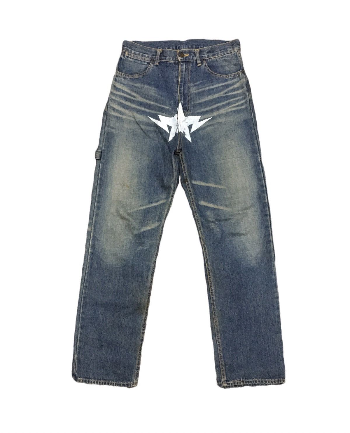 Bape Twinsta logo jeans bape sta Size US 30 / EU 46 - 1 Thumbnail