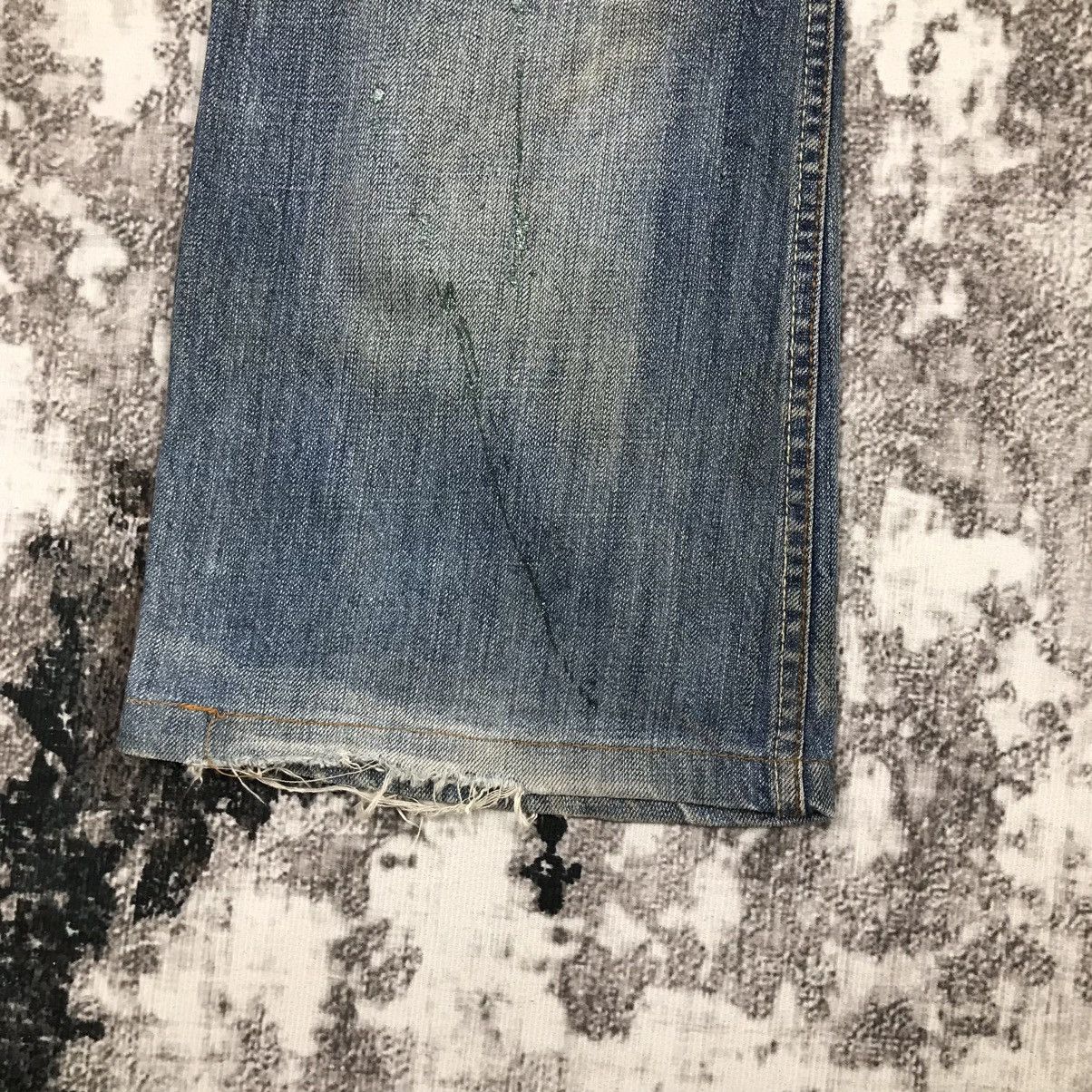 Japanese Brand × Vintage Vintage Japanese Flare RootTree Dirty Distressed Jeans Size 33" - 11 Thumbnail