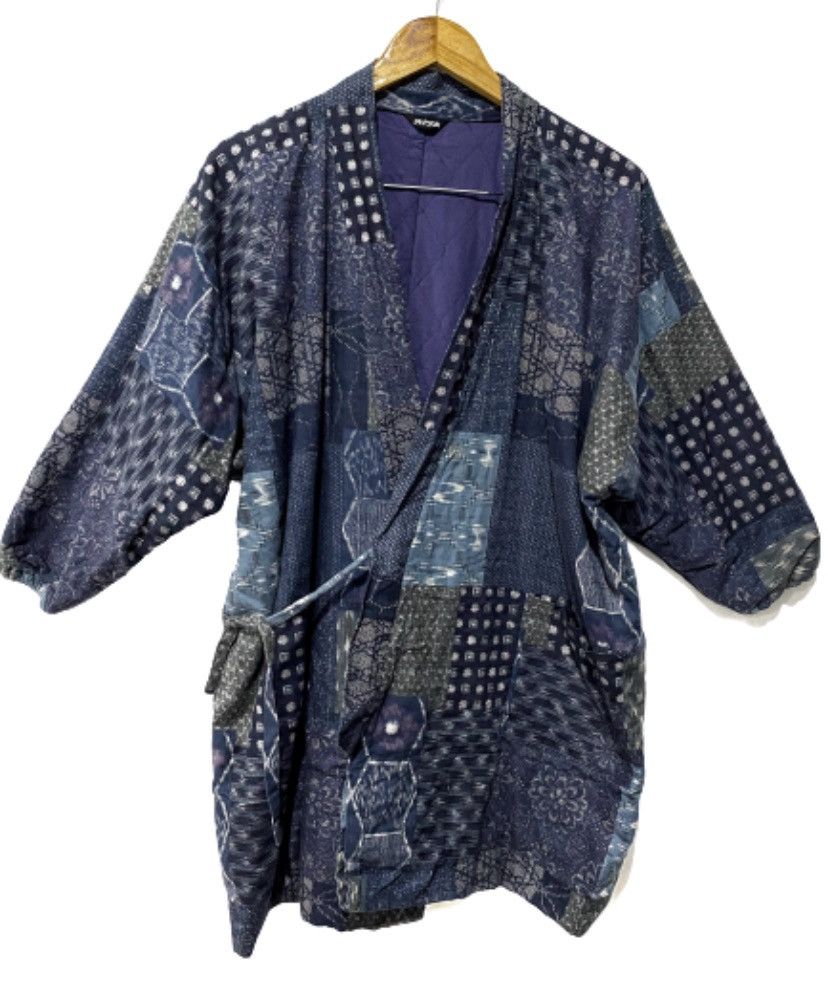 Blue Blue Japan × Japanese Brand 💥delete💥Kapital Boro Kimono Overdyed Japan Traditional Size US L / EU 52-54 / 3 - 5 Thumbnail