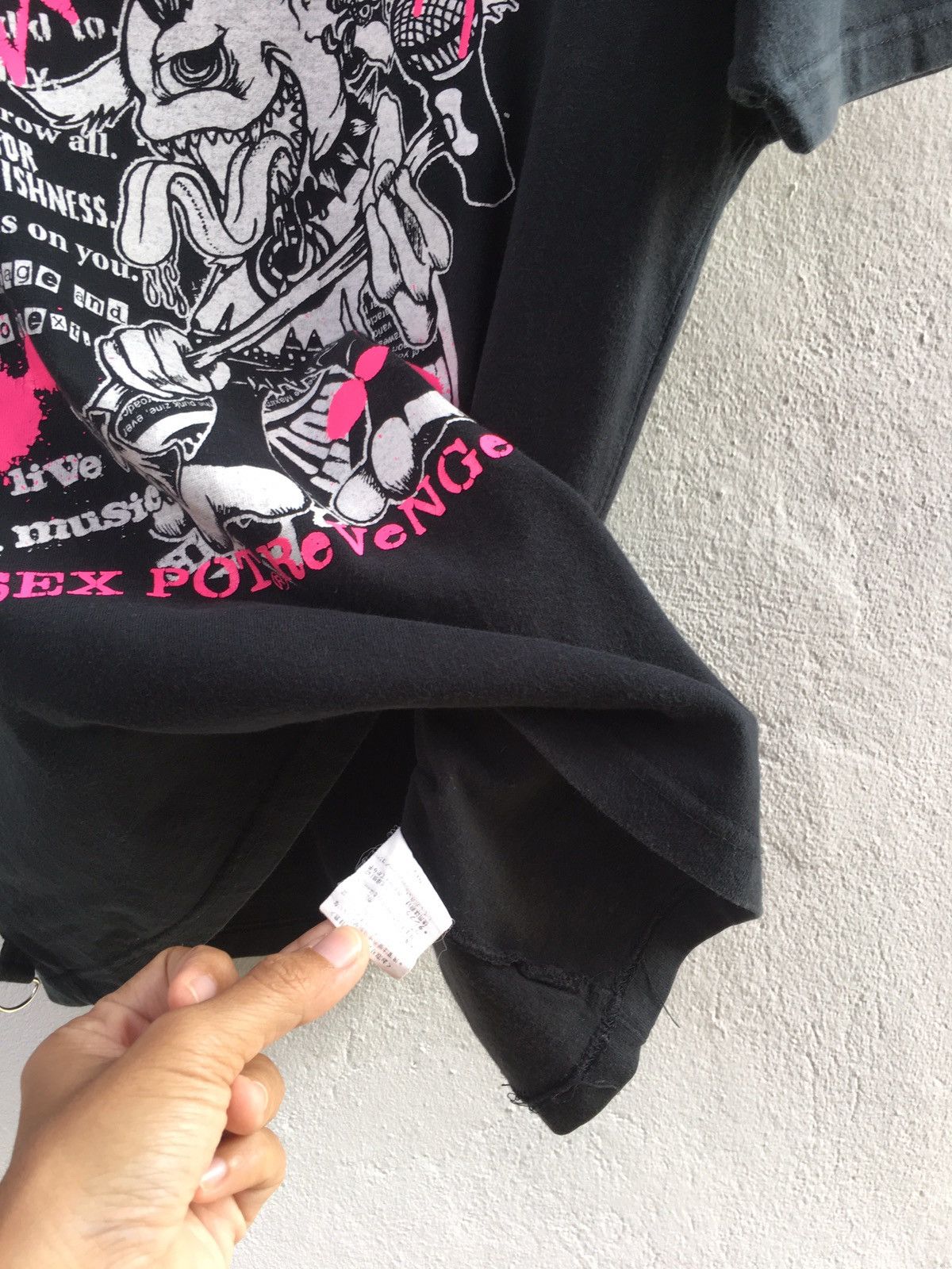Japanese Brand Sex Pot Revenge Seditionaries Punk Selfishness King Tee Size US S / EU 44-46 / 1 - 12 Thumbnail