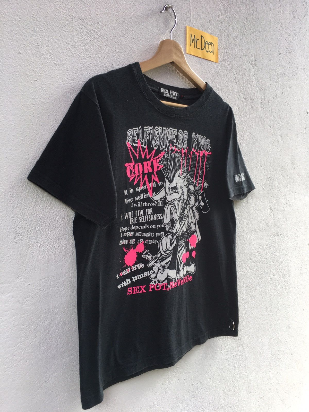 Japanese Brand Sex Pot Revenge Seditionaries Punk Selfishness King Tee Size US S / EU 44-46 / 1 - 2 Thumbnail