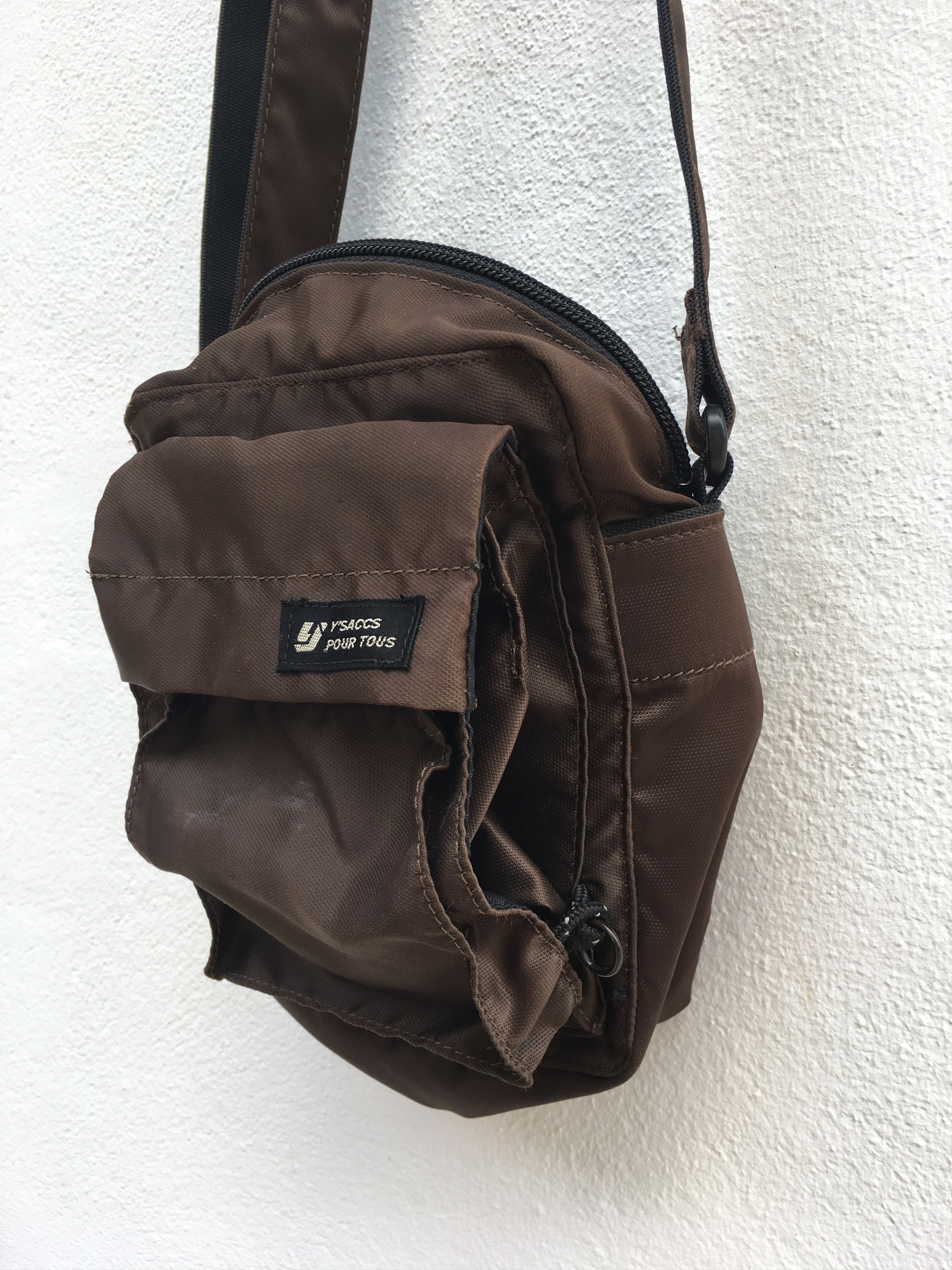 Yohji Yamamoto YOHJI YAMAMOTO Y'SACCS + POUR TOUS Sling Bag Size ONE SIZE - 8 Thumbnail