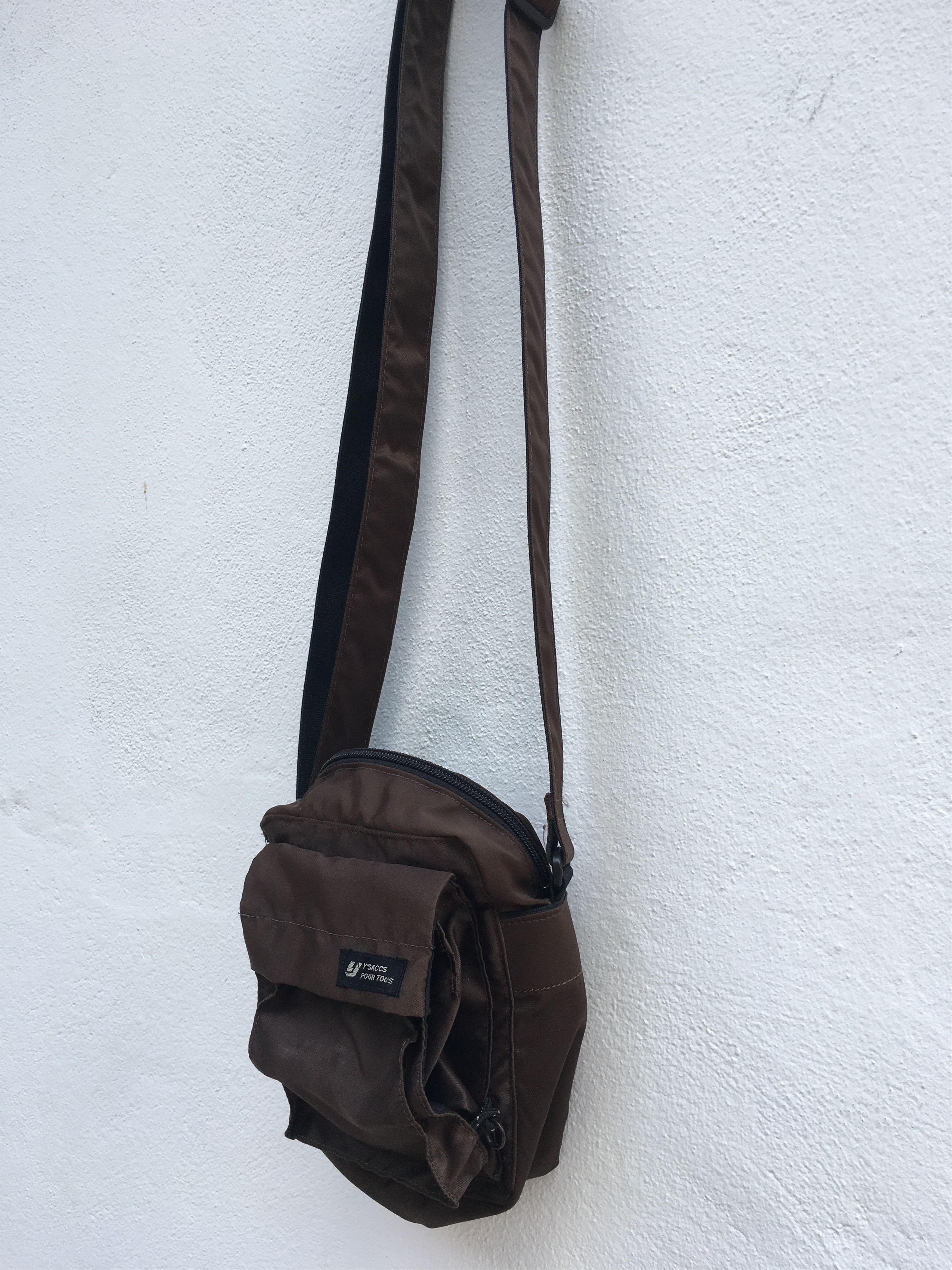 Yohji Yamamoto YOHJI YAMAMOTO Y'SACCS + POUR TOUS Sling Bag Size ONE SIZE - 4 Thumbnail